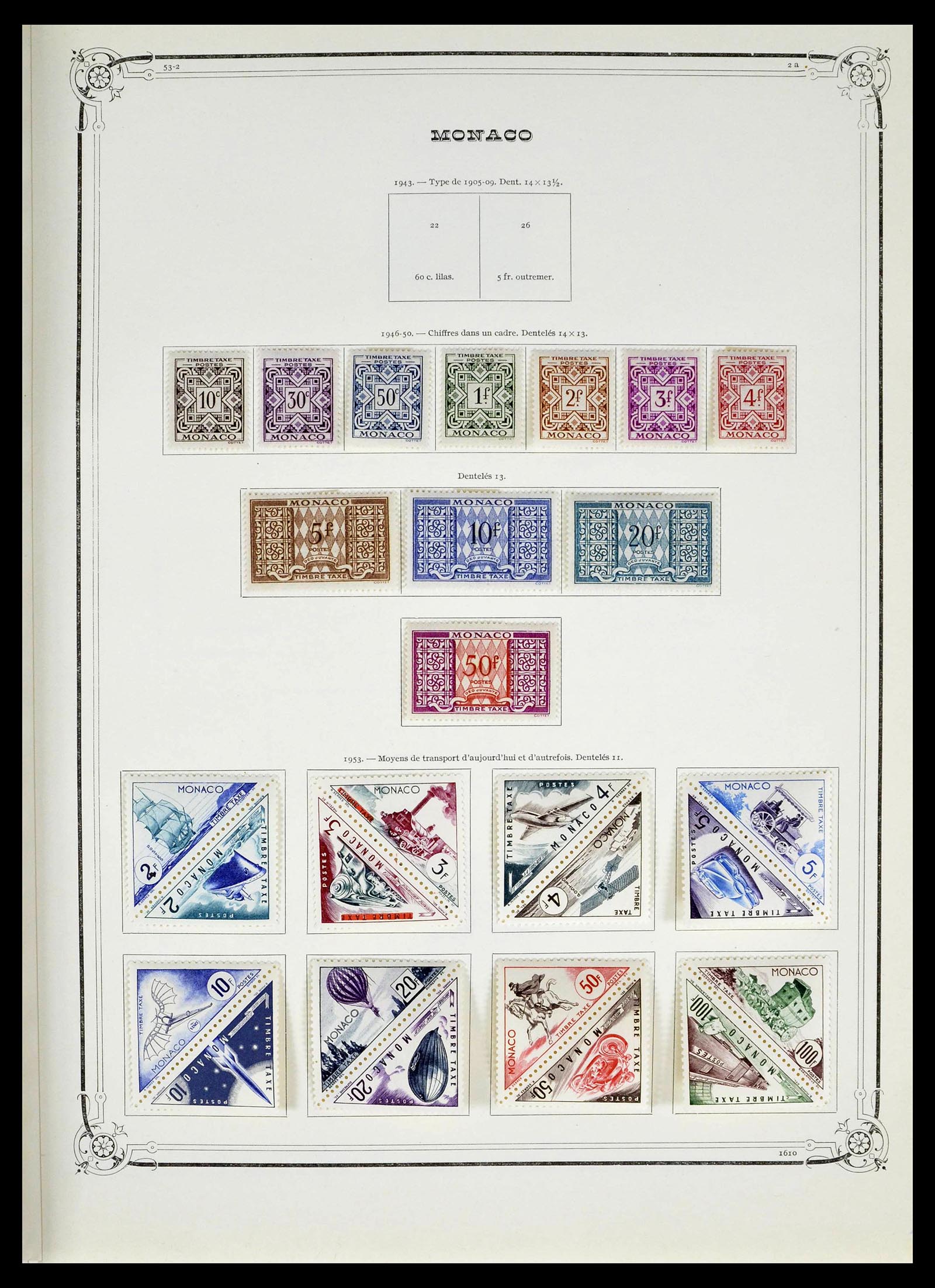 39133 0083 - Stamp collection 39133 Monaco 1885-1996.