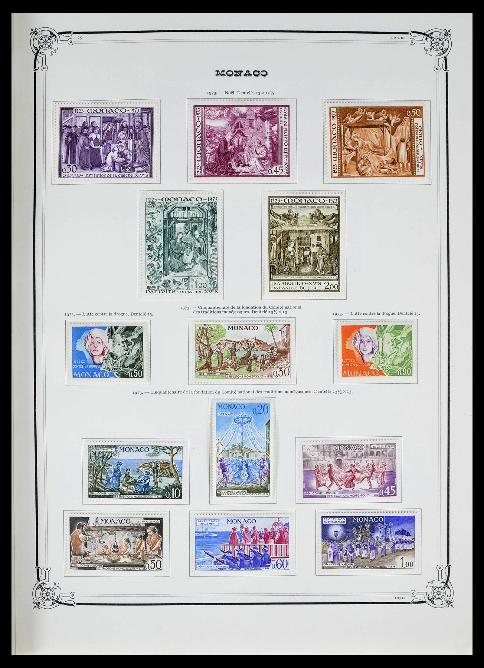 39133 0088 - Stamp collection 39133 Monaco 1885-1996.