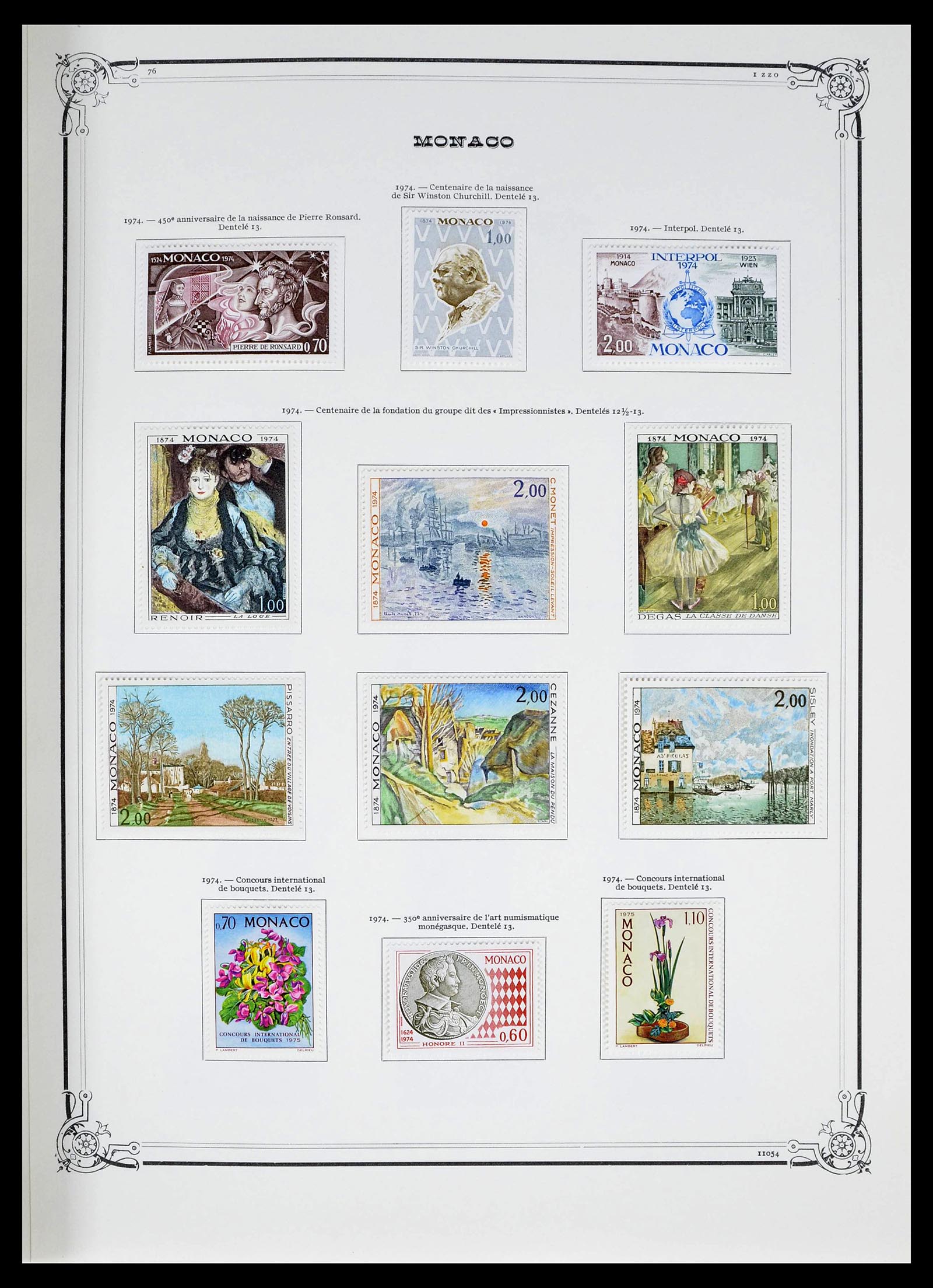 39133 0090 - Stamp collection 39133 Monaco 1885-1996.