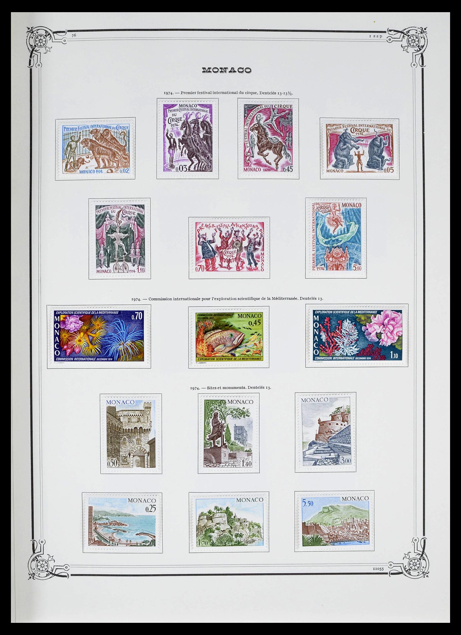 39133 0091 - Stamp collection 39133 Monaco 1885-1996.