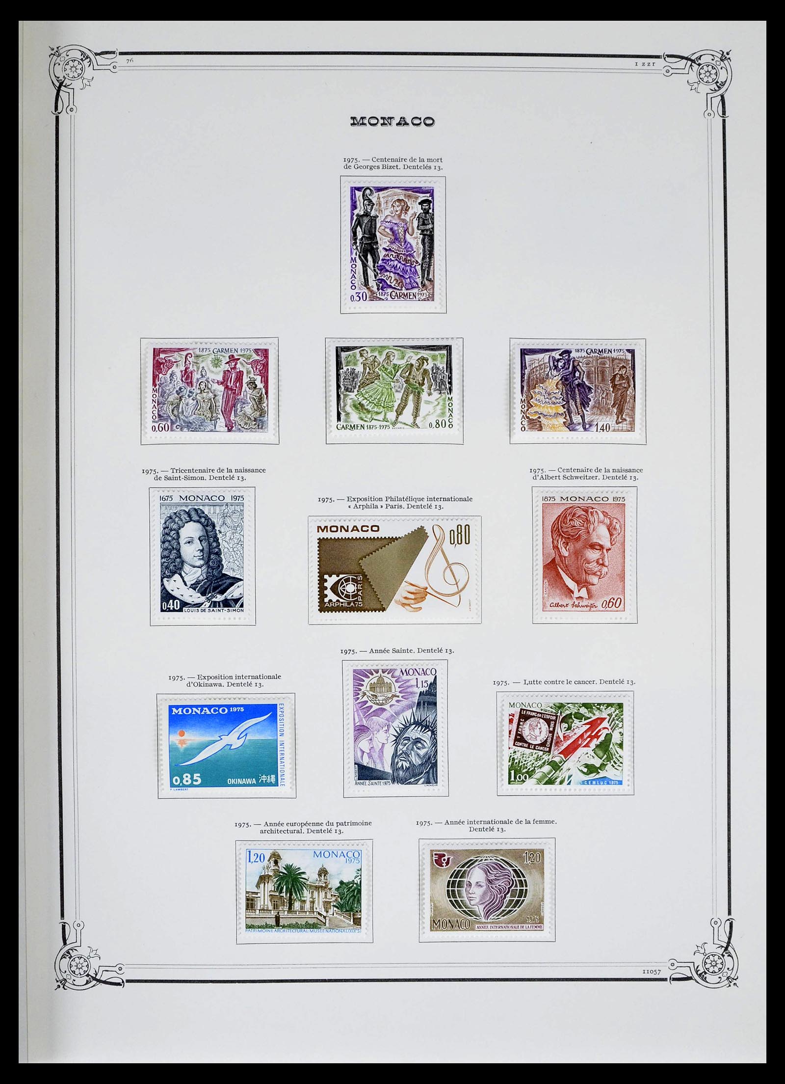 39133 0093 - Stamp collection 39133 Monaco 1885-1996.