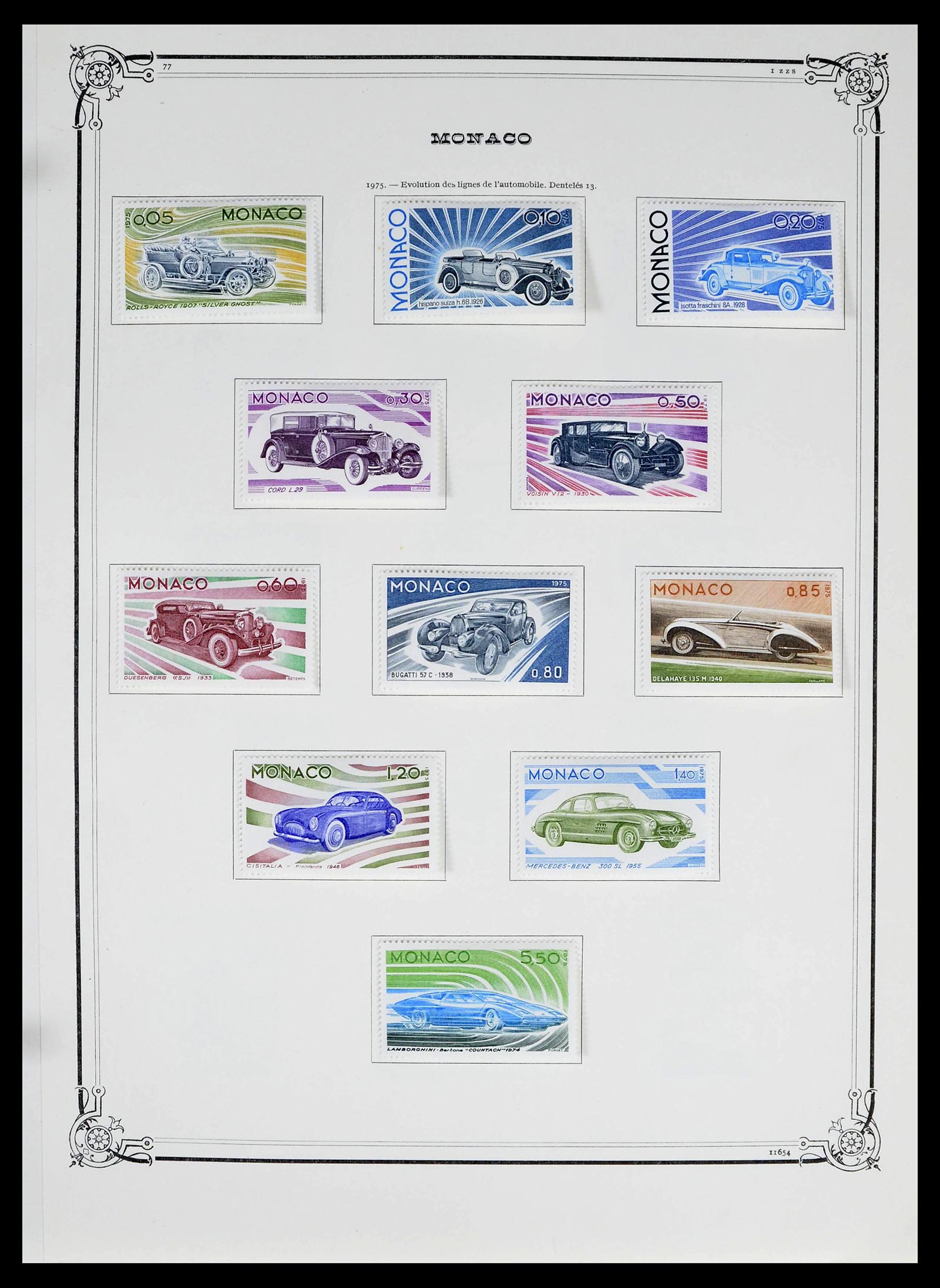 39133 0094 - Stamp collection 39133 Monaco 1885-1996.