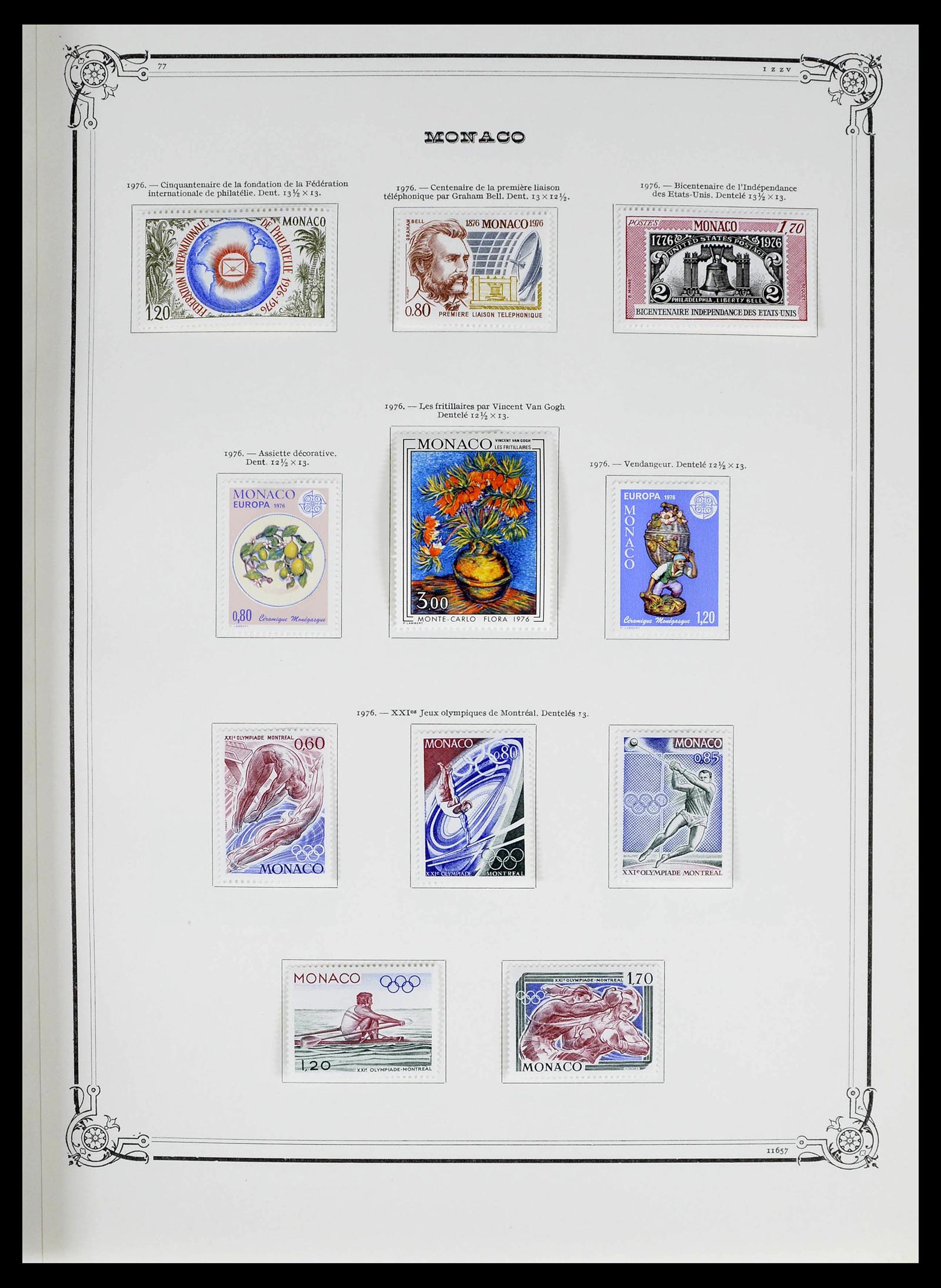 39133 0097 - Stamp collection 39133 Monaco 1885-1996.