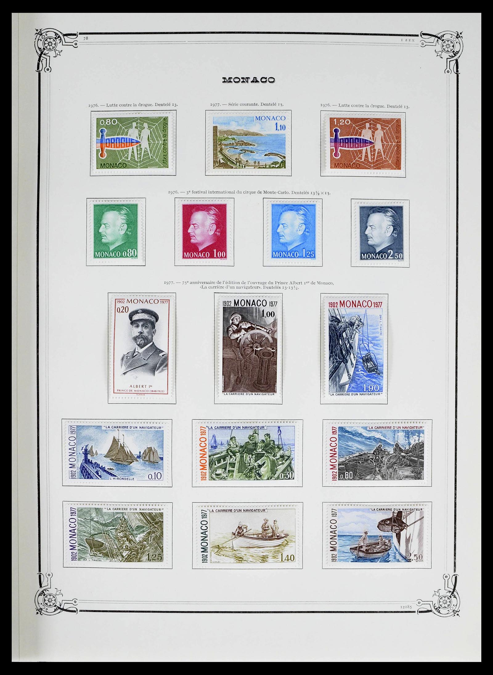 39133 0099 - Stamp collection 39133 Monaco 1885-1996.