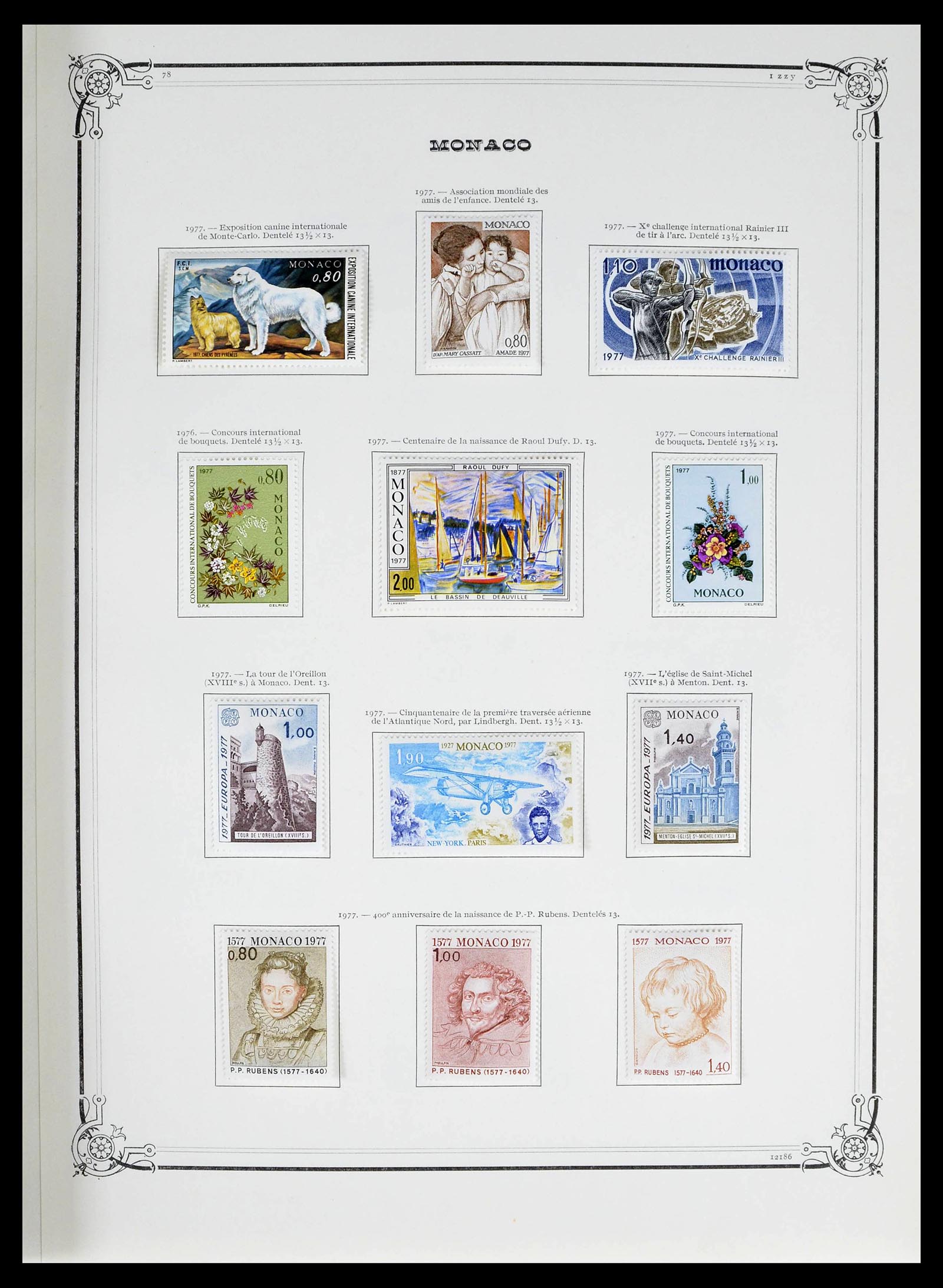39133 0100 - Stamp collection 39133 Monaco 1885-1996.
