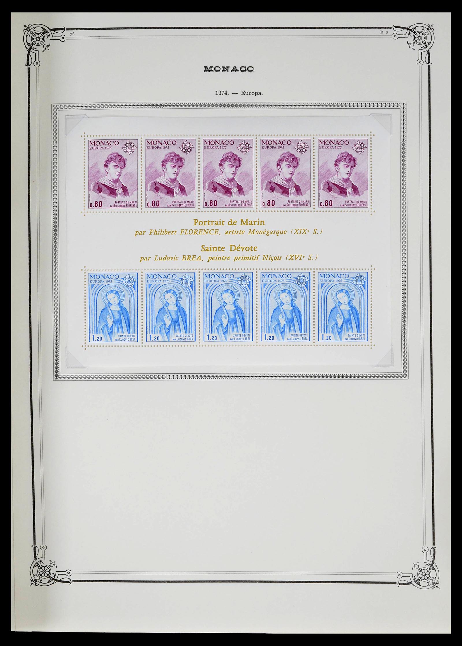 39133 0202 - Stamp collection 39133 Monaco 1885-1996.