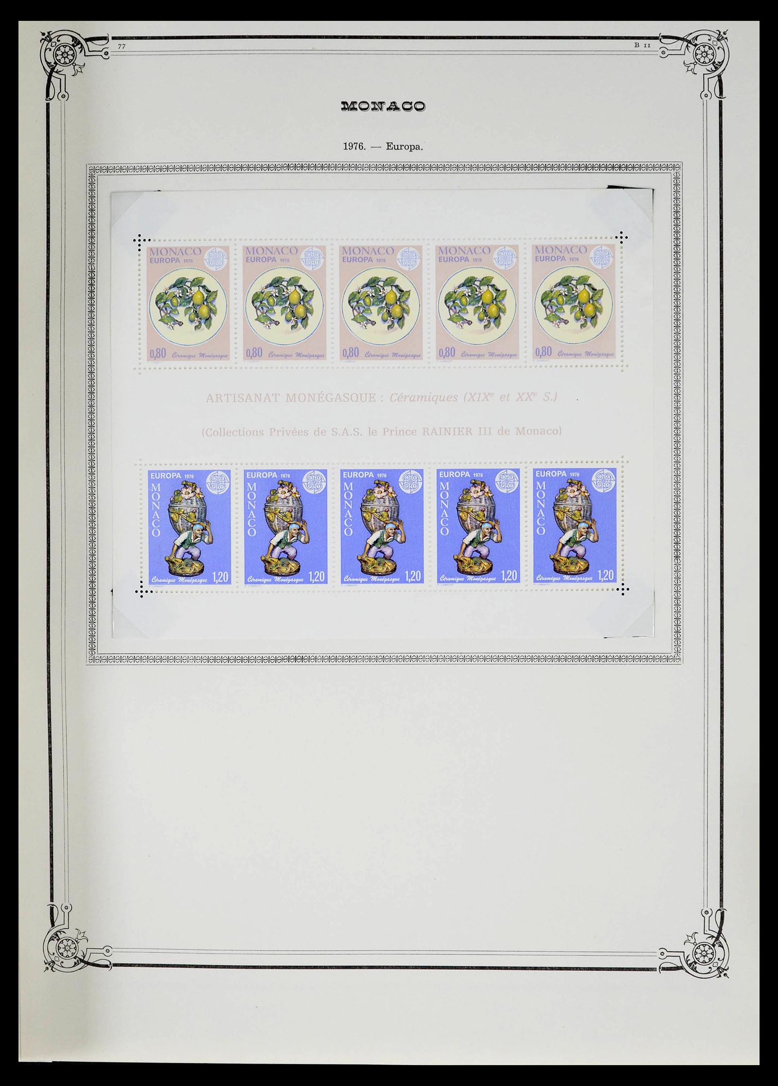 39133 0205 - Stamp collection 39133 Monaco 1885-1996.