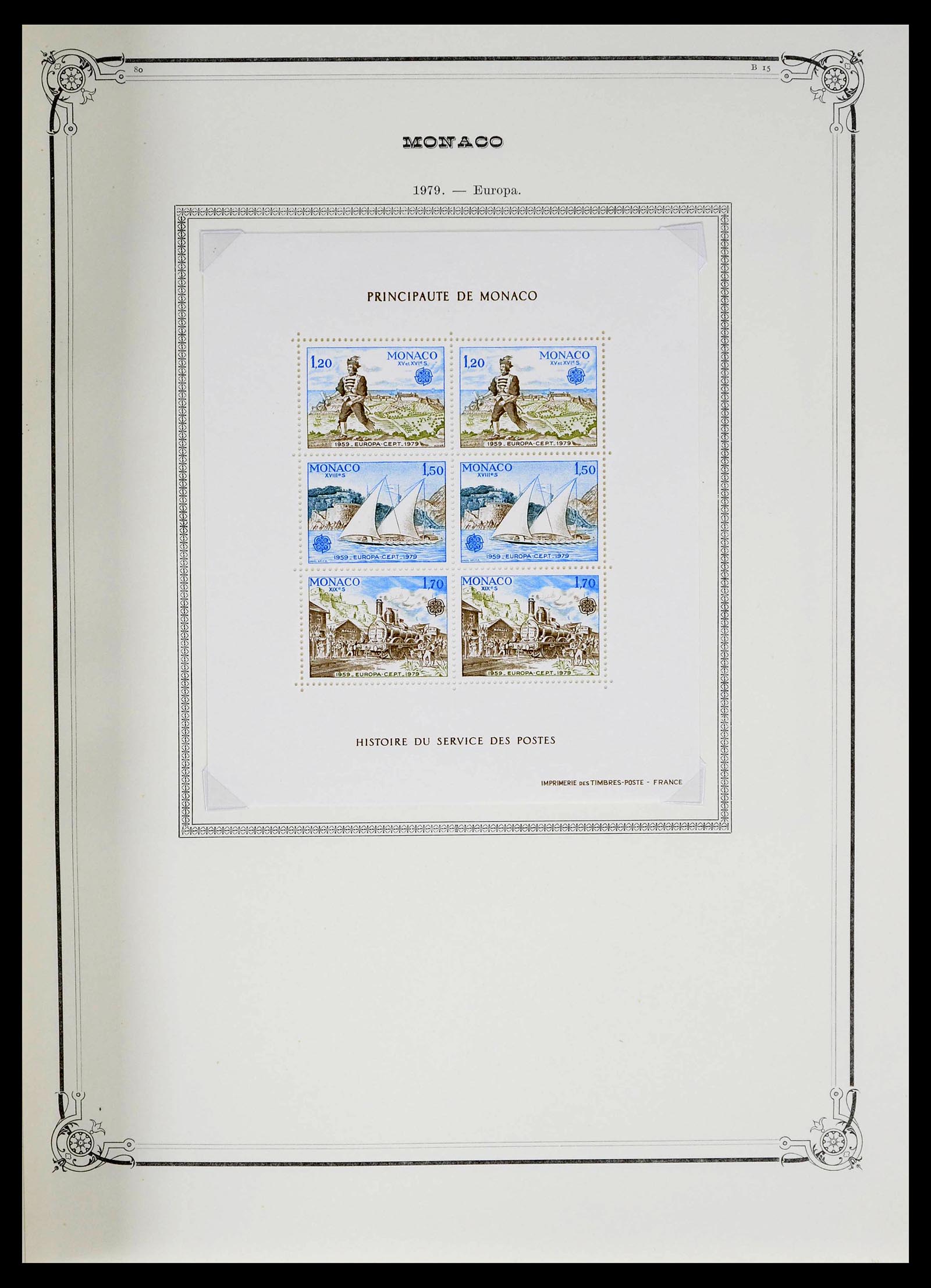 39133 0210 - Stamp collection 39133 Monaco 1885-1996.