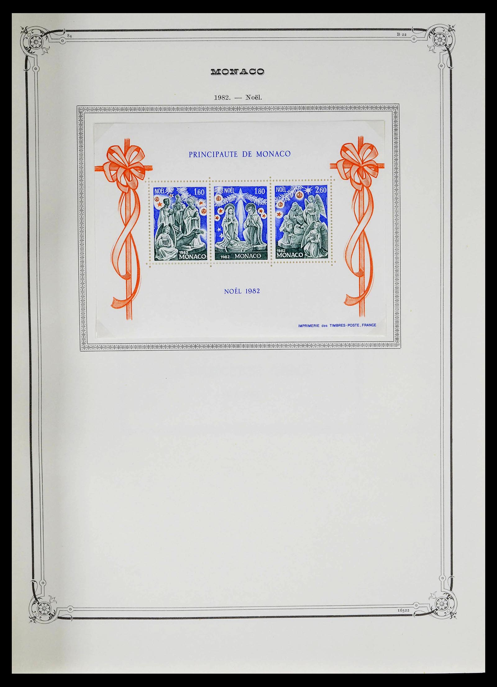 39133 0216 - Stamp collection 39133 Monaco 1885-1996.
