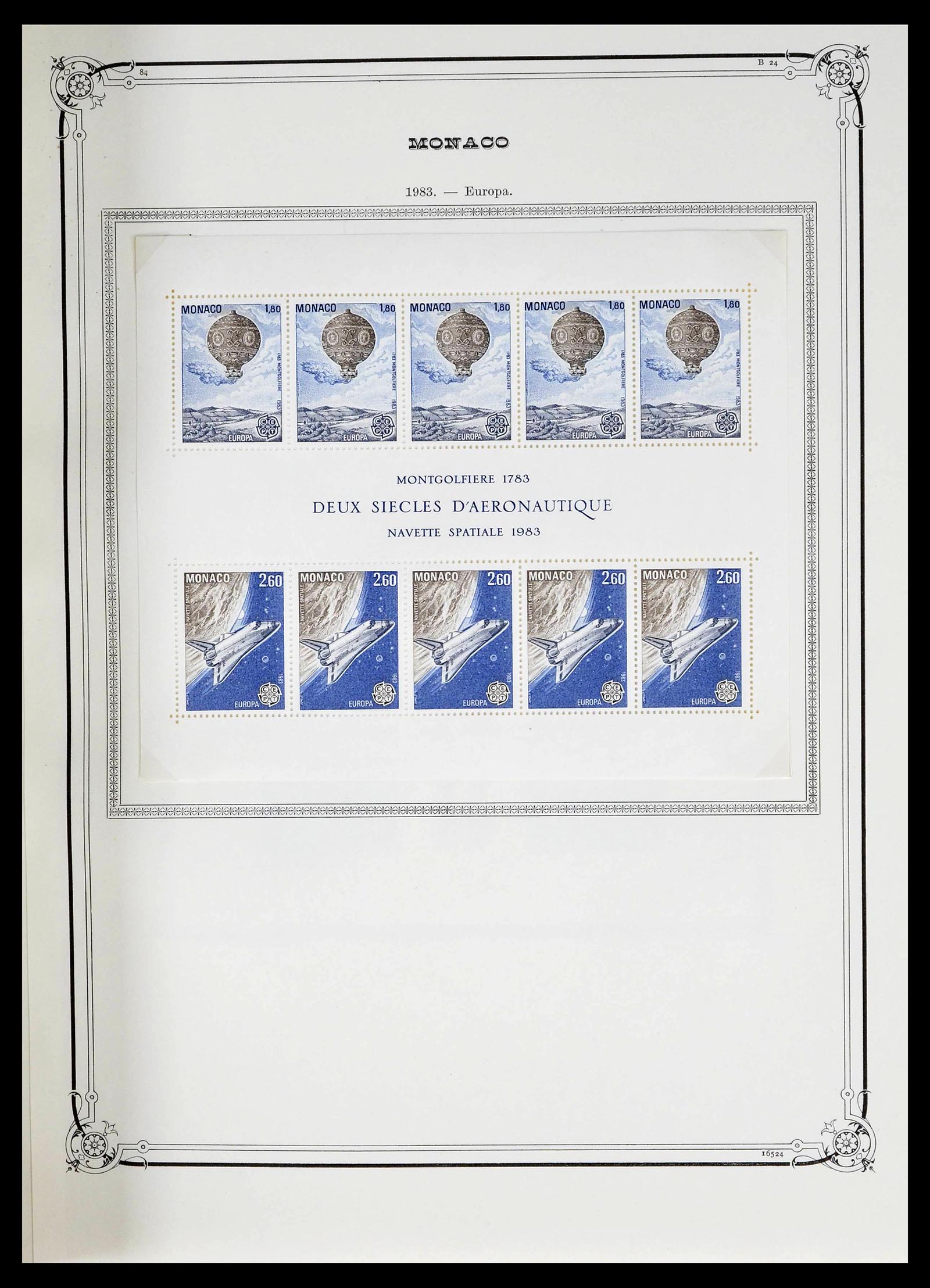 39133 0218 - Stamp collection 39133 Monaco 1885-1996.