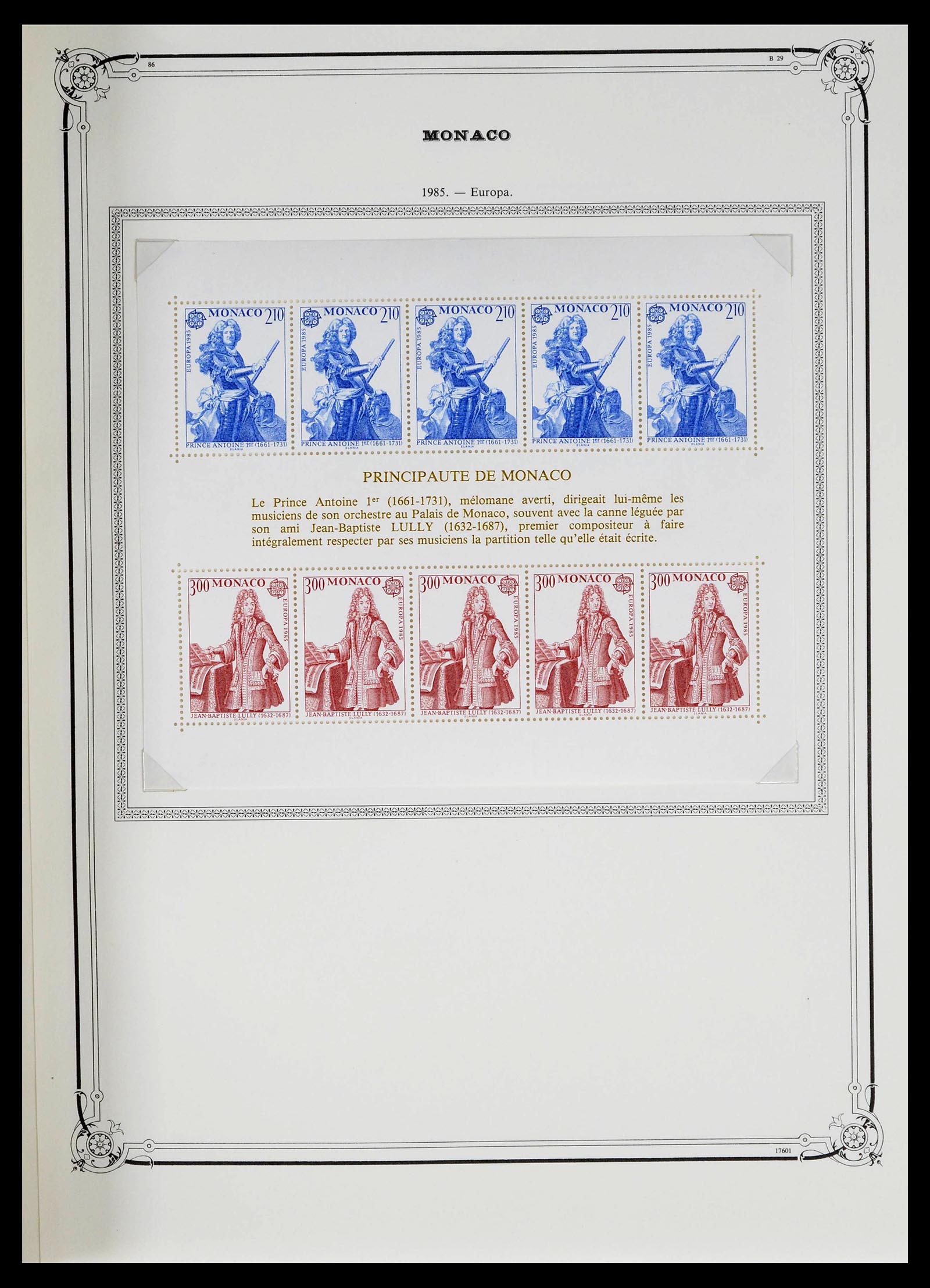 39133 0220 - Stamp collection 39133 Monaco 1885-1996.