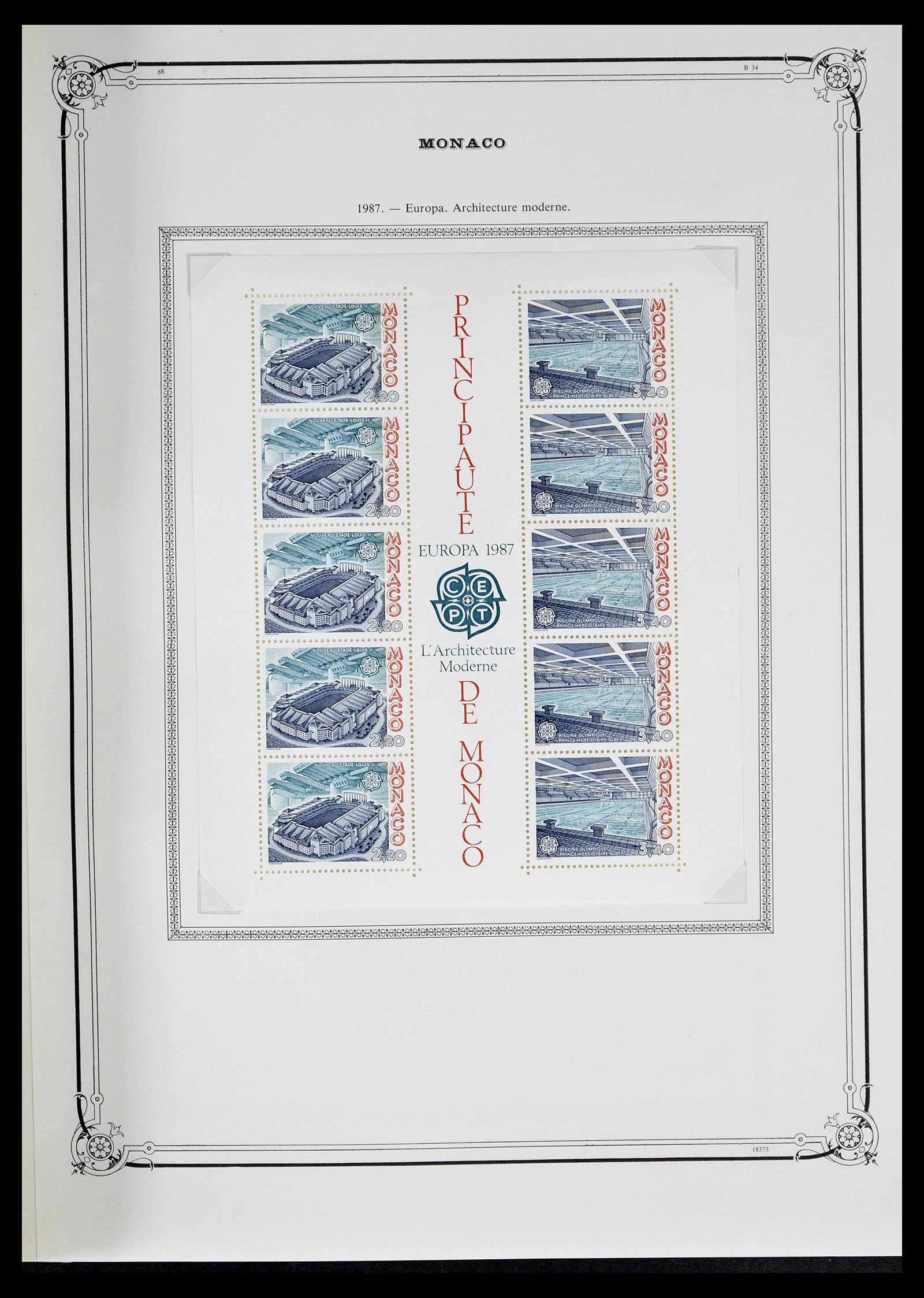 39133 0222 - Stamp collection 39133 Monaco 1885-1996.