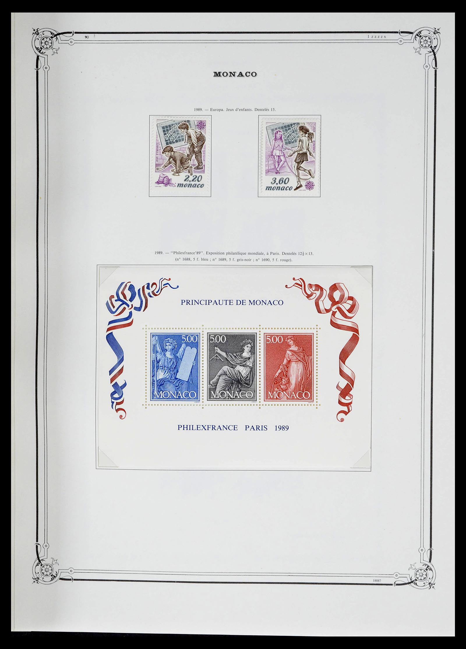 39133 0228 - Stamp collection 39133 Monaco 1885-1996.