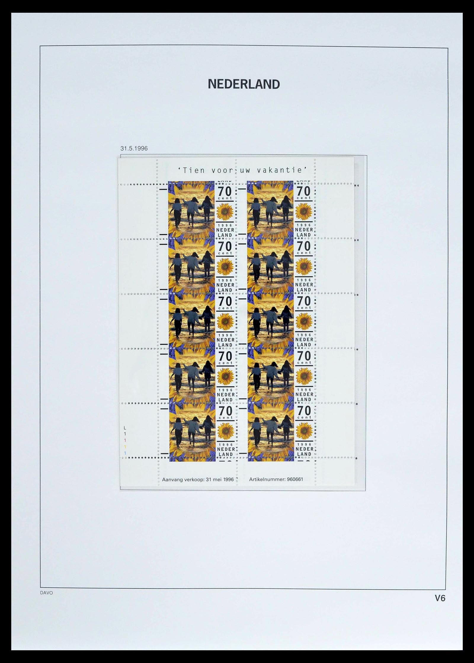 39134 0014 - Stamp collection 39134 Netherlands sheetlets 1992-2019!