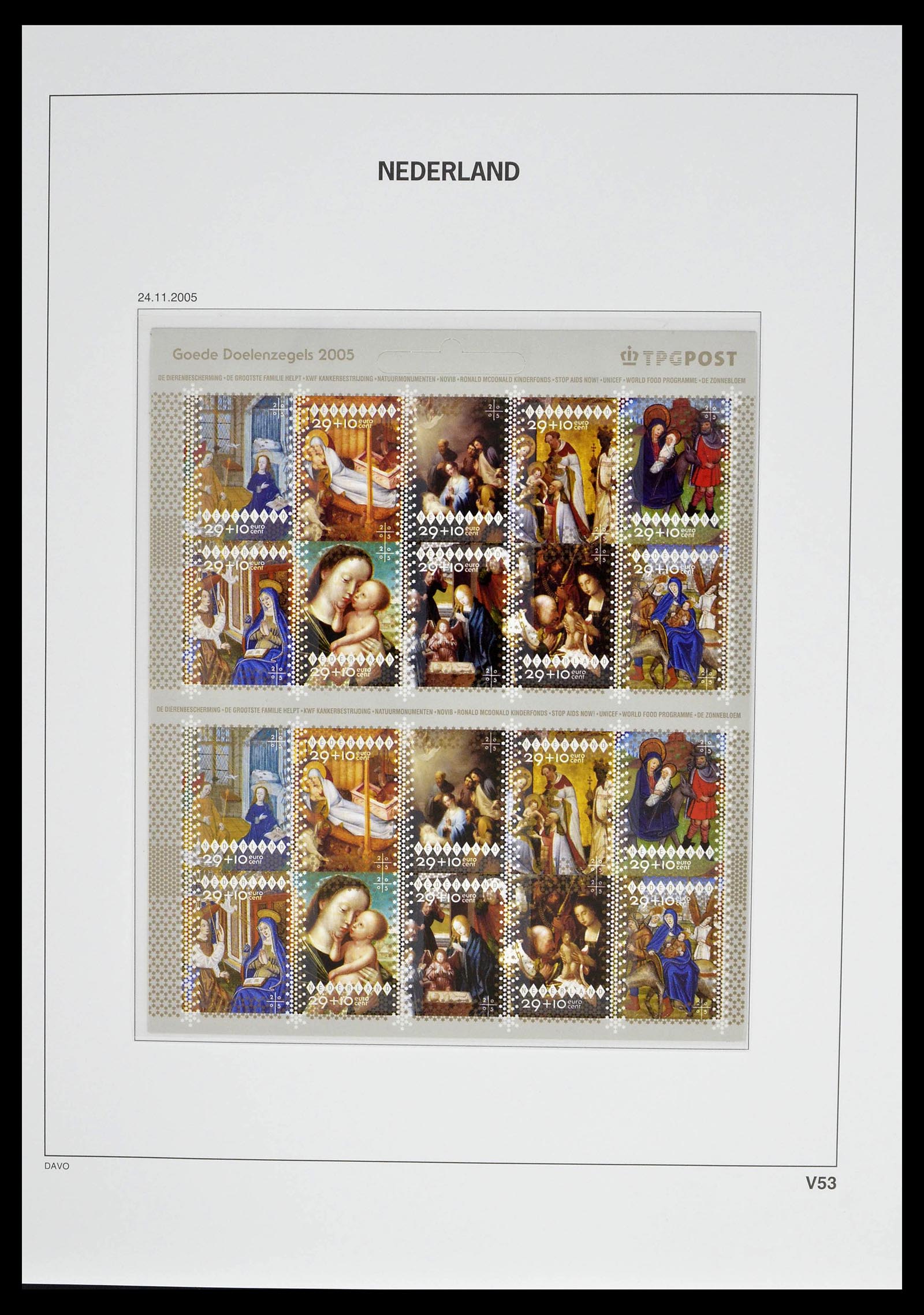 39134 0067 - Stamp collection 39134 Netherlands sheetlets 1992-2019!