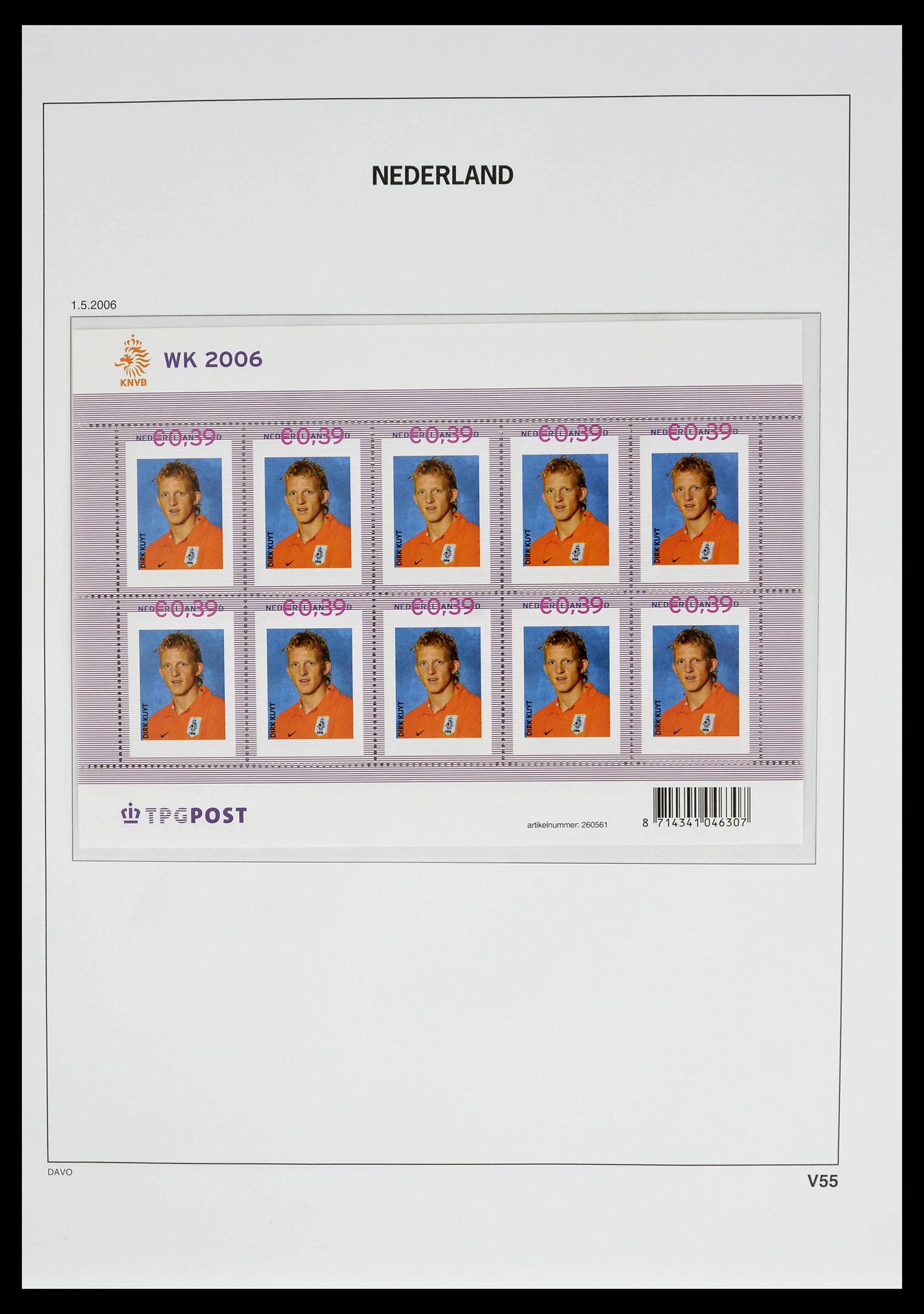 39134 0069 - Stamp collection 39134 Netherlands sheetlets 1992-2019!
