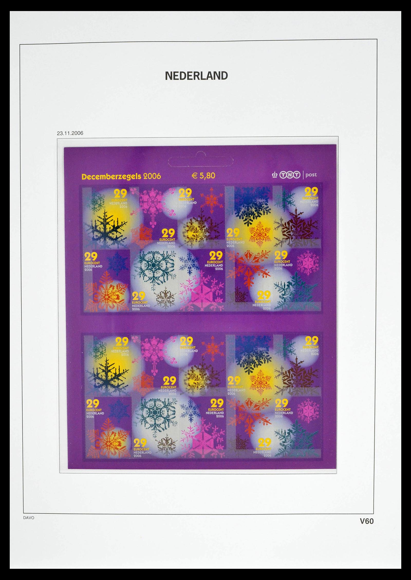 39134 0074 - Stamp collection 39134 Netherlands sheetlets 1992-2019!