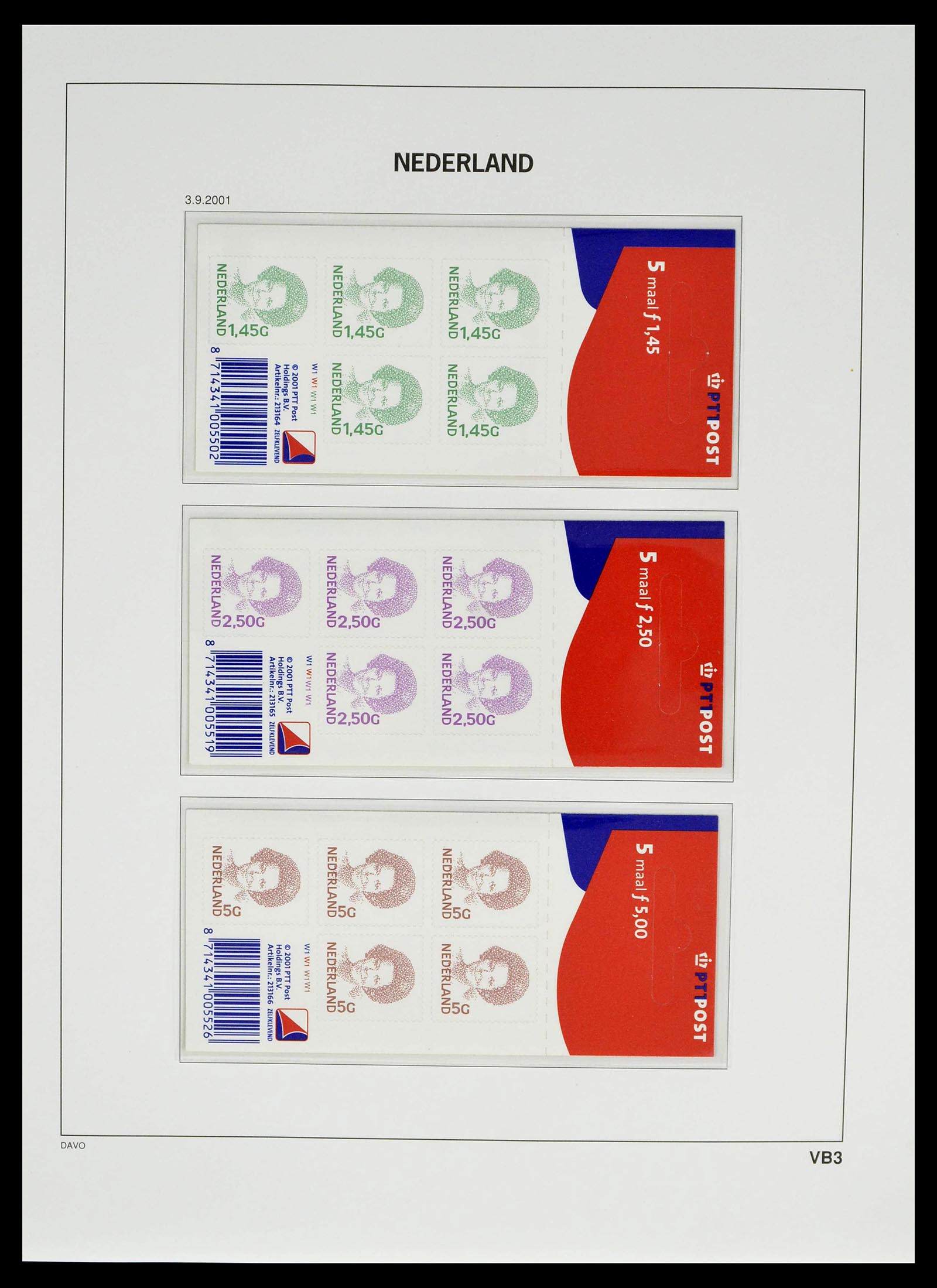 39134 0096 - Stamp collection 39134 Netherlands sheetlets 1992-2019!