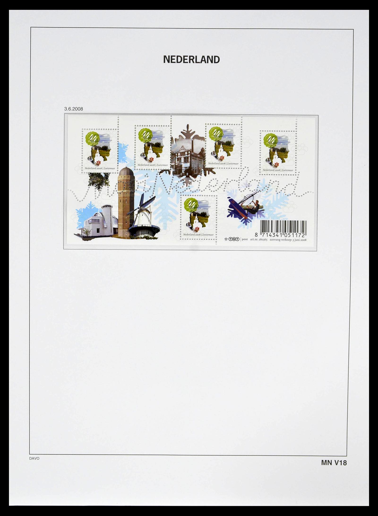 39134 0237 - Stamp collection 39134 Netherlands sheetlets 1992-2019!