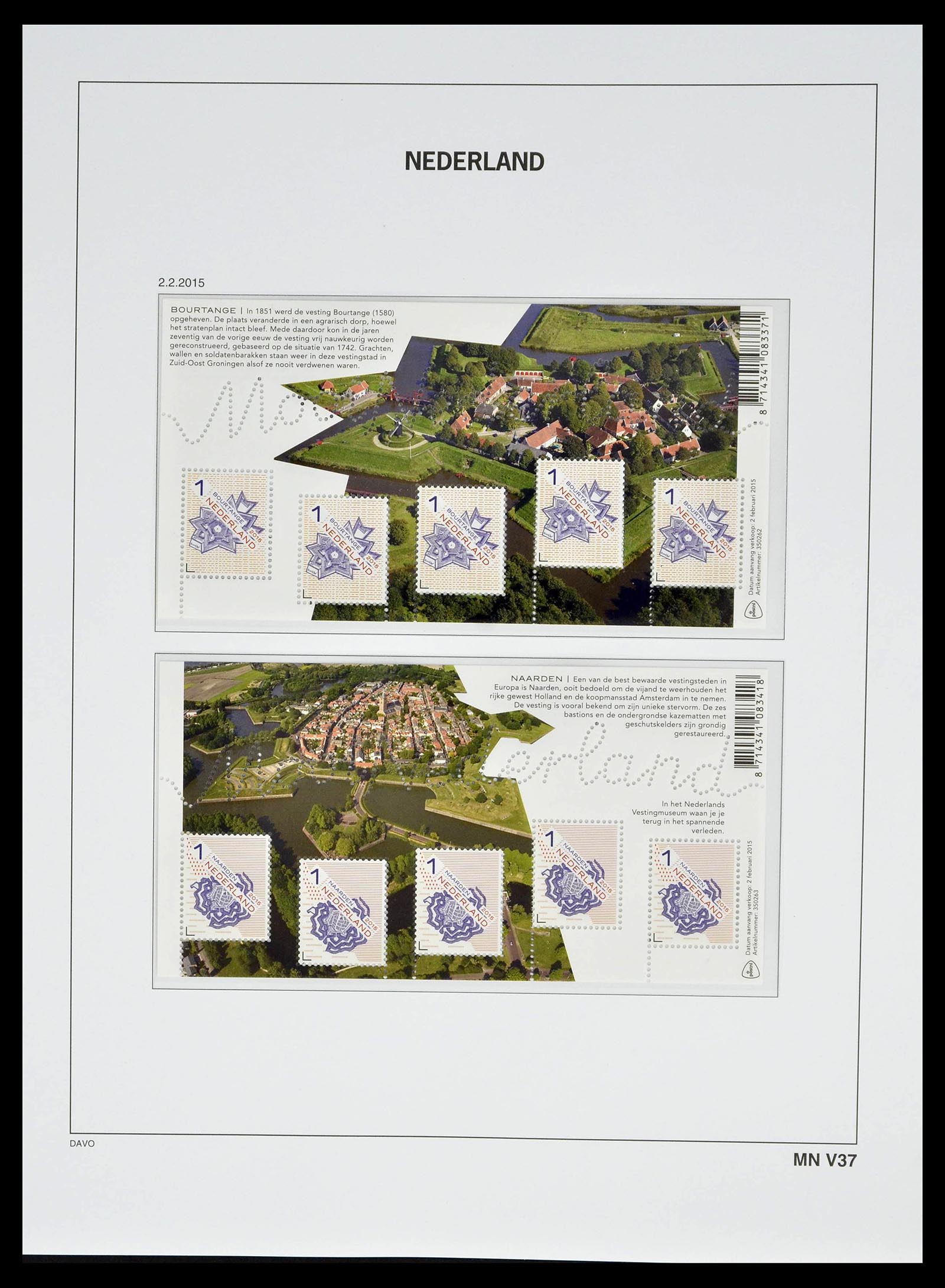 39134 0256 - Stamp collection 39134 Netherlands sheetlets 1992-2019!