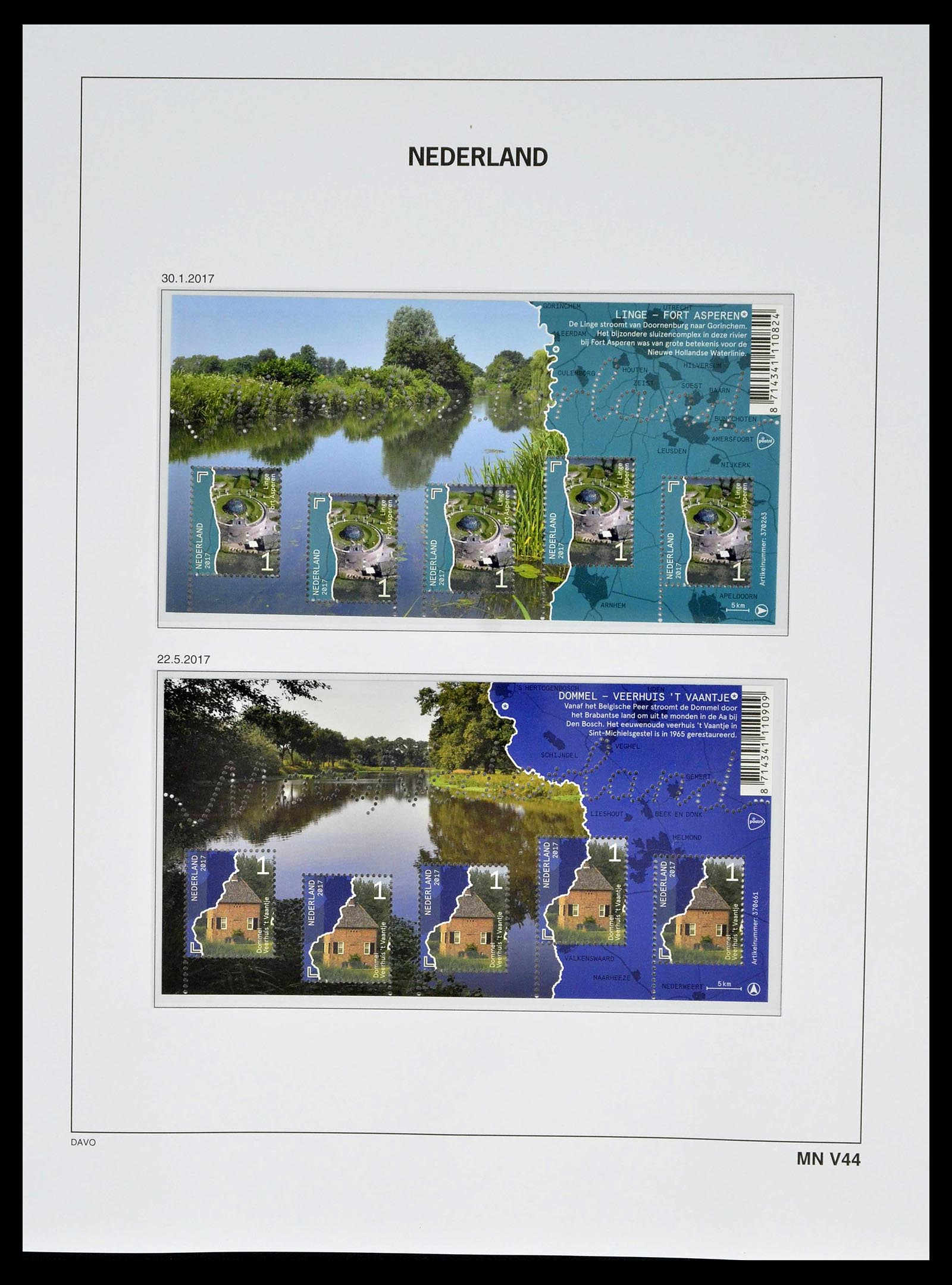 39134 0263 - Stamp collection 39134 Netherlands sheetlets 1992-2019!
