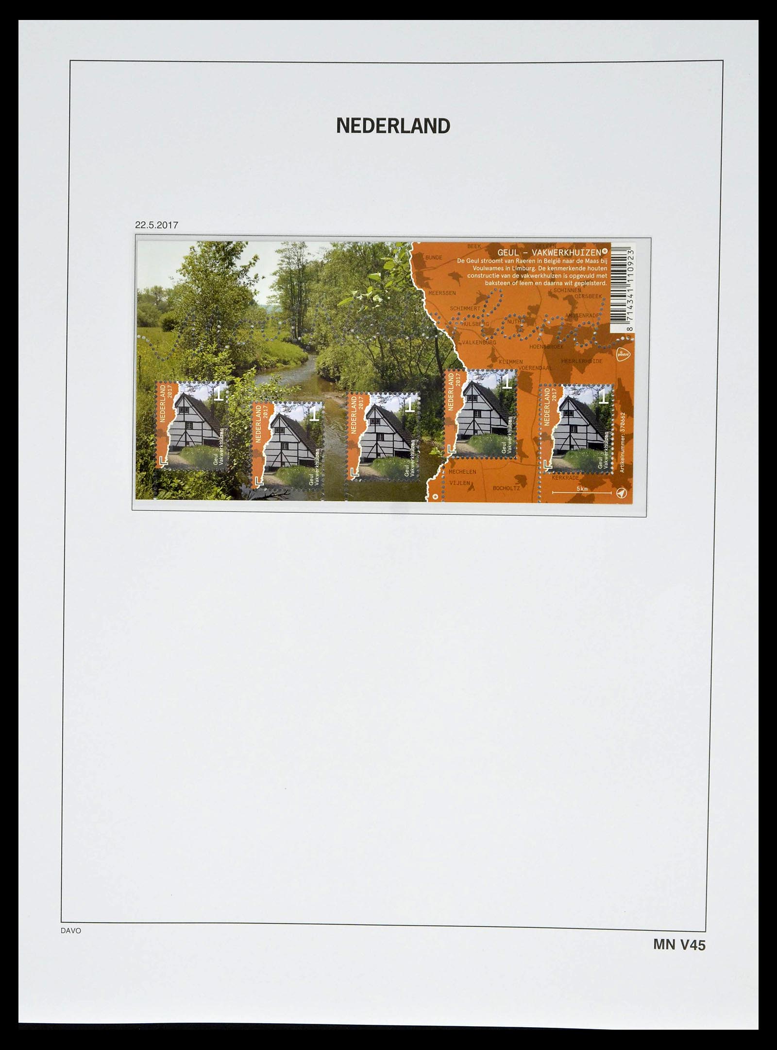 39134 0264 - Stamp collection 39134 Netherlands sheetlets 1992-2019!
