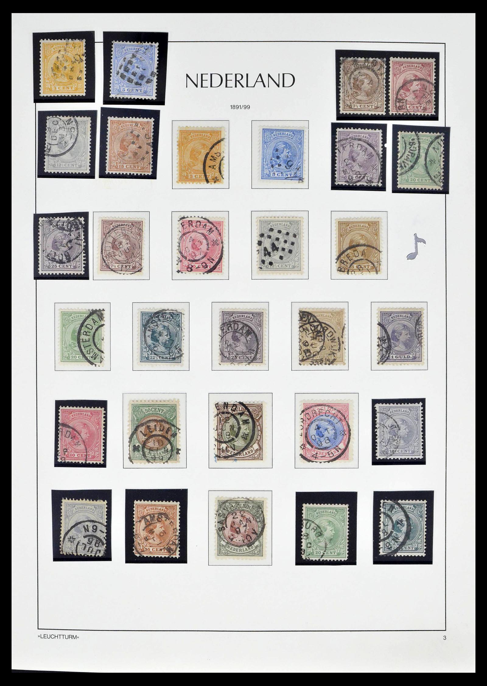 39135 0005 - Stamp collection 39135 Netherlands 1852-1969.