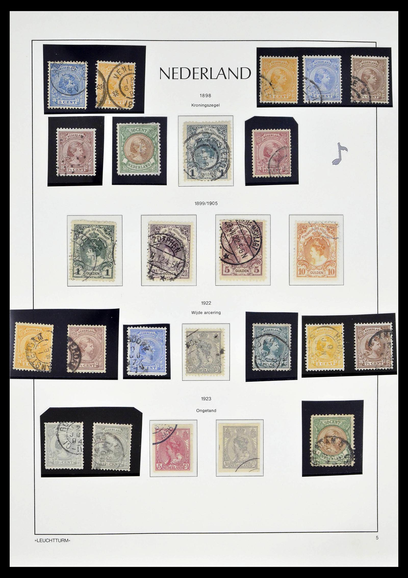 39135 0008 - Stamp collection 39135 Netherlands 1852-1969.