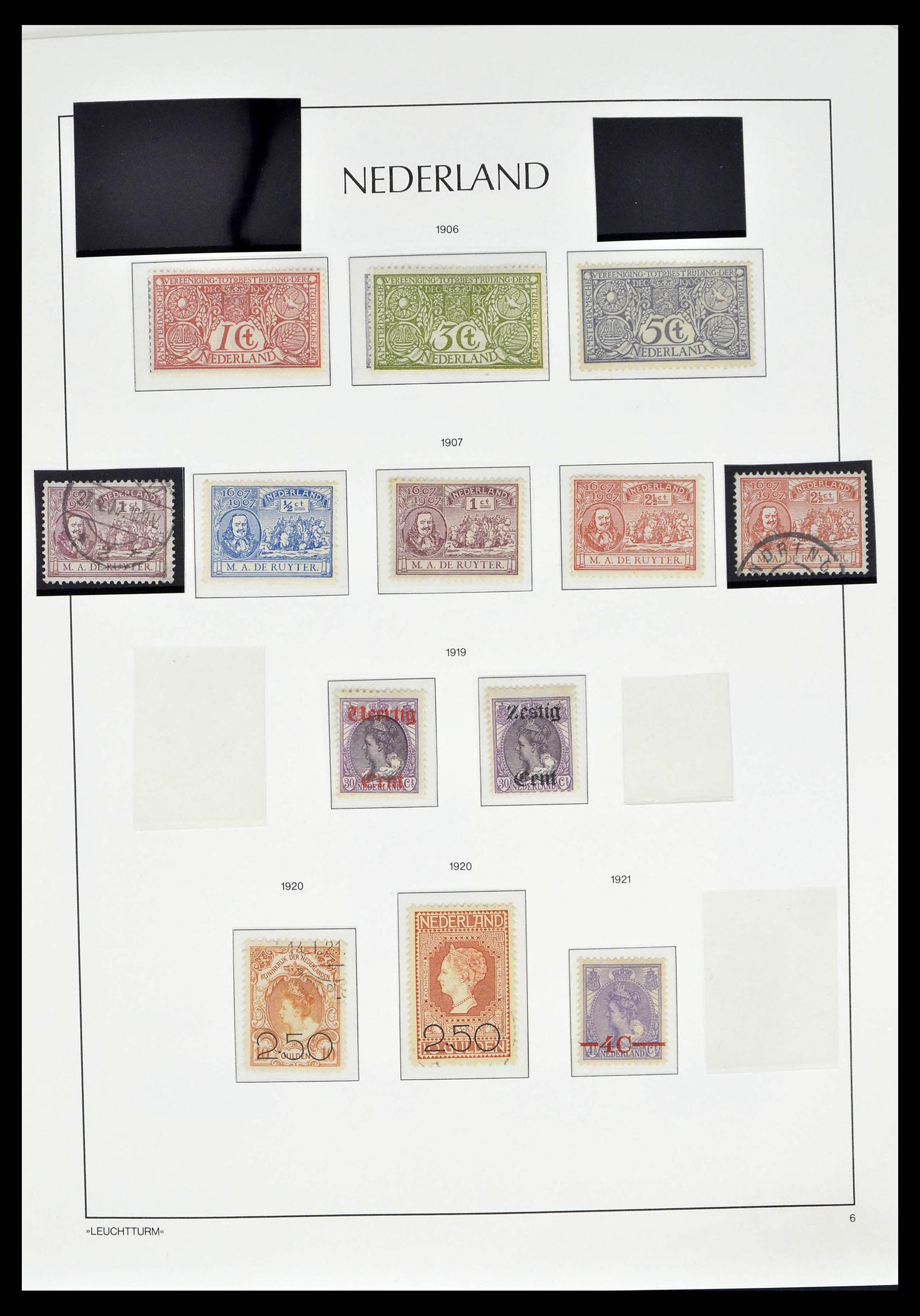 39135 0009 - Stamp collection 39135 Netherlands 1852-1969.