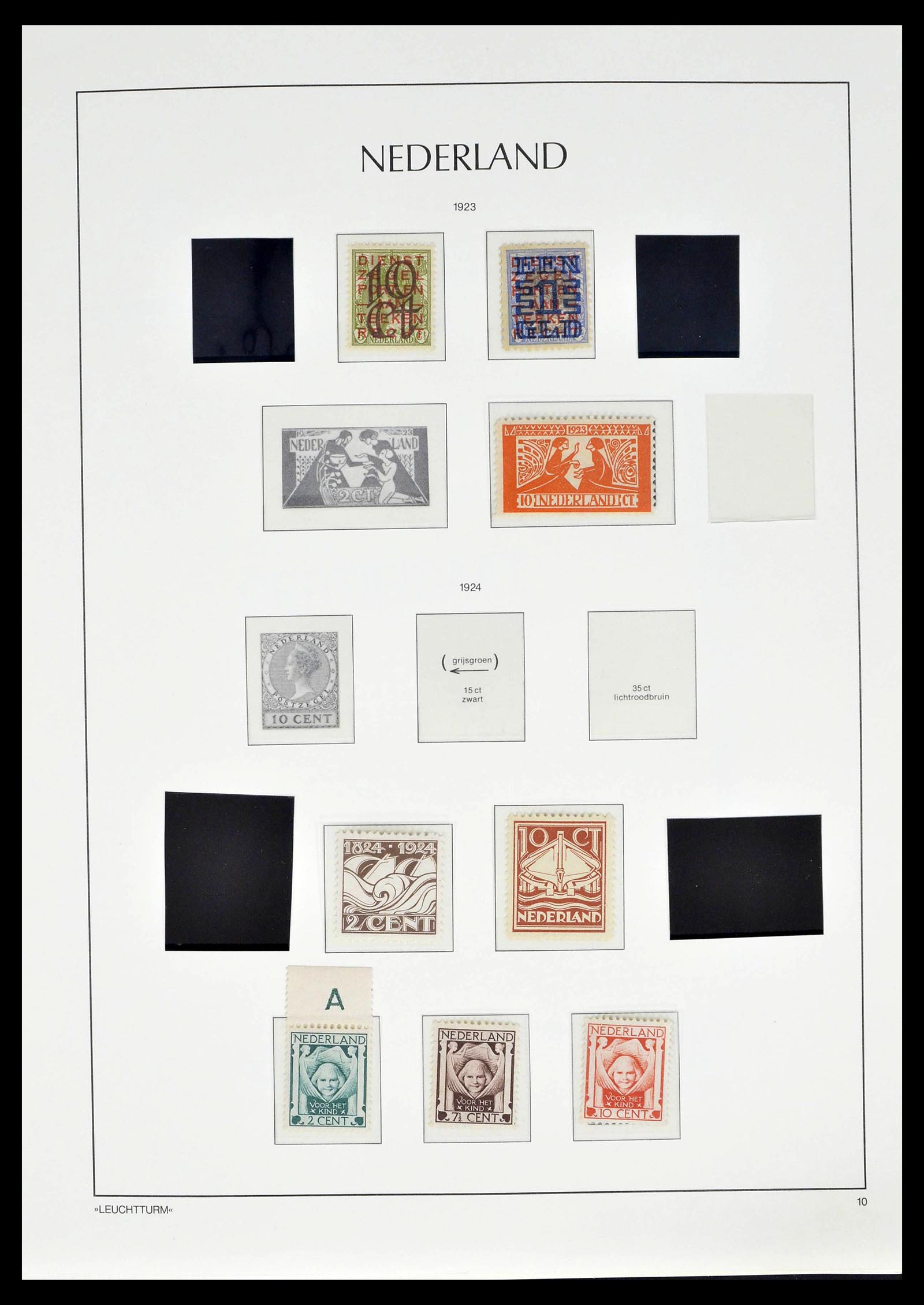 39135 0014 - Stamp collection 39135 Netherlands 1852-1969.