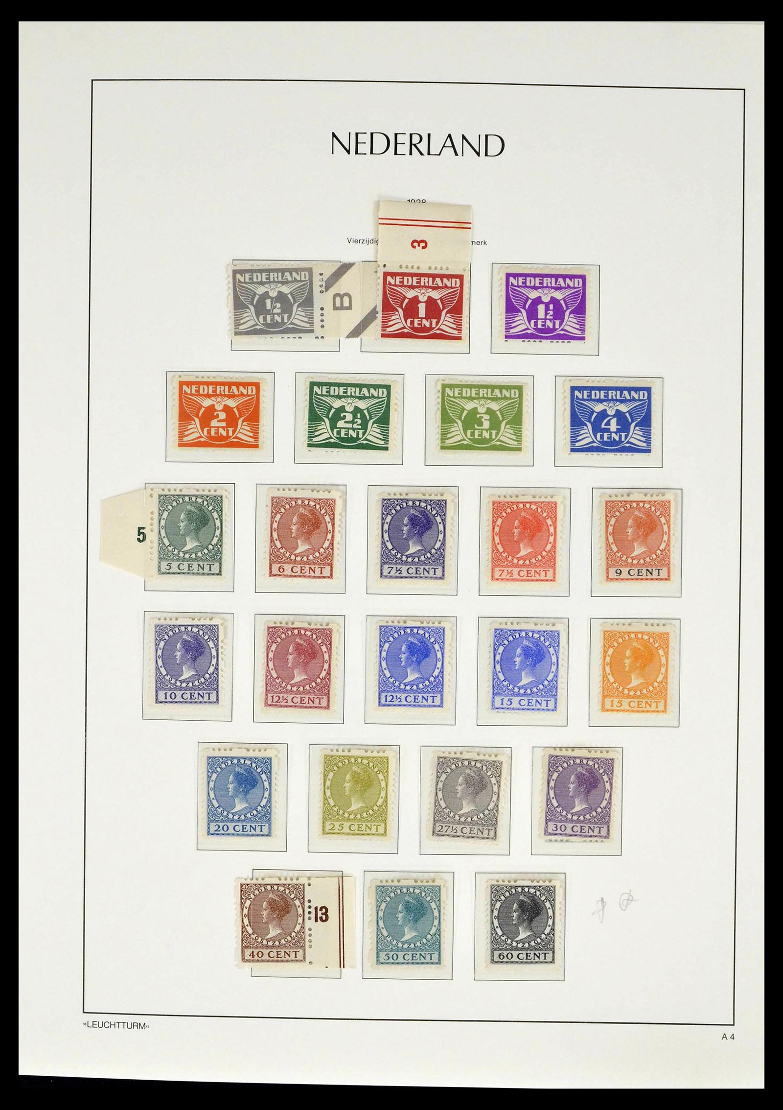 39135 0021 - Stamp collection 39135 Netherlands 1852-1969.