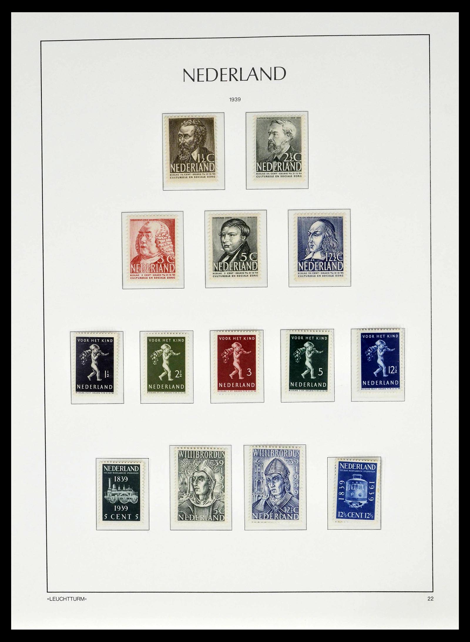 39135 0043 - Stamp collection 39135 Netherlands 1852-1969.