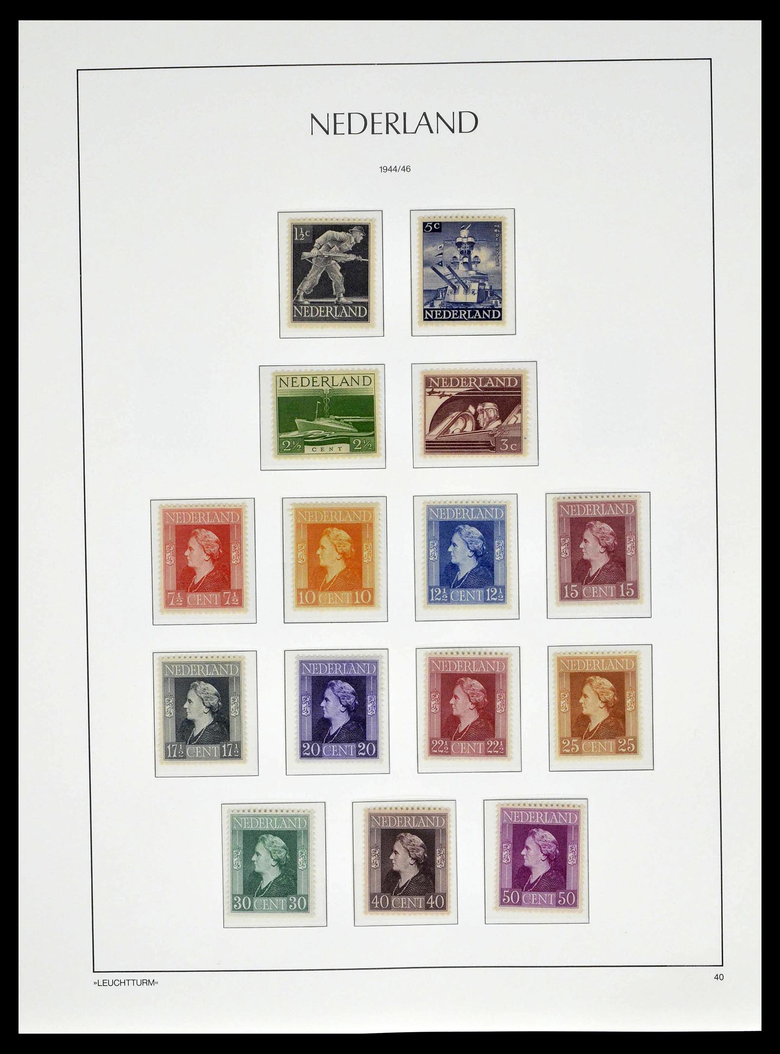 39135 0063 - Stamp collection 39135 Netherlands 1852-1969.