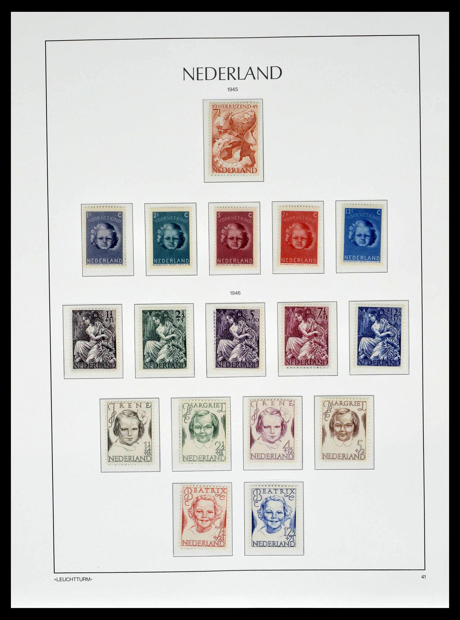 39135 0064 - Stamp collection 39135 Netherlands 1852-1969.