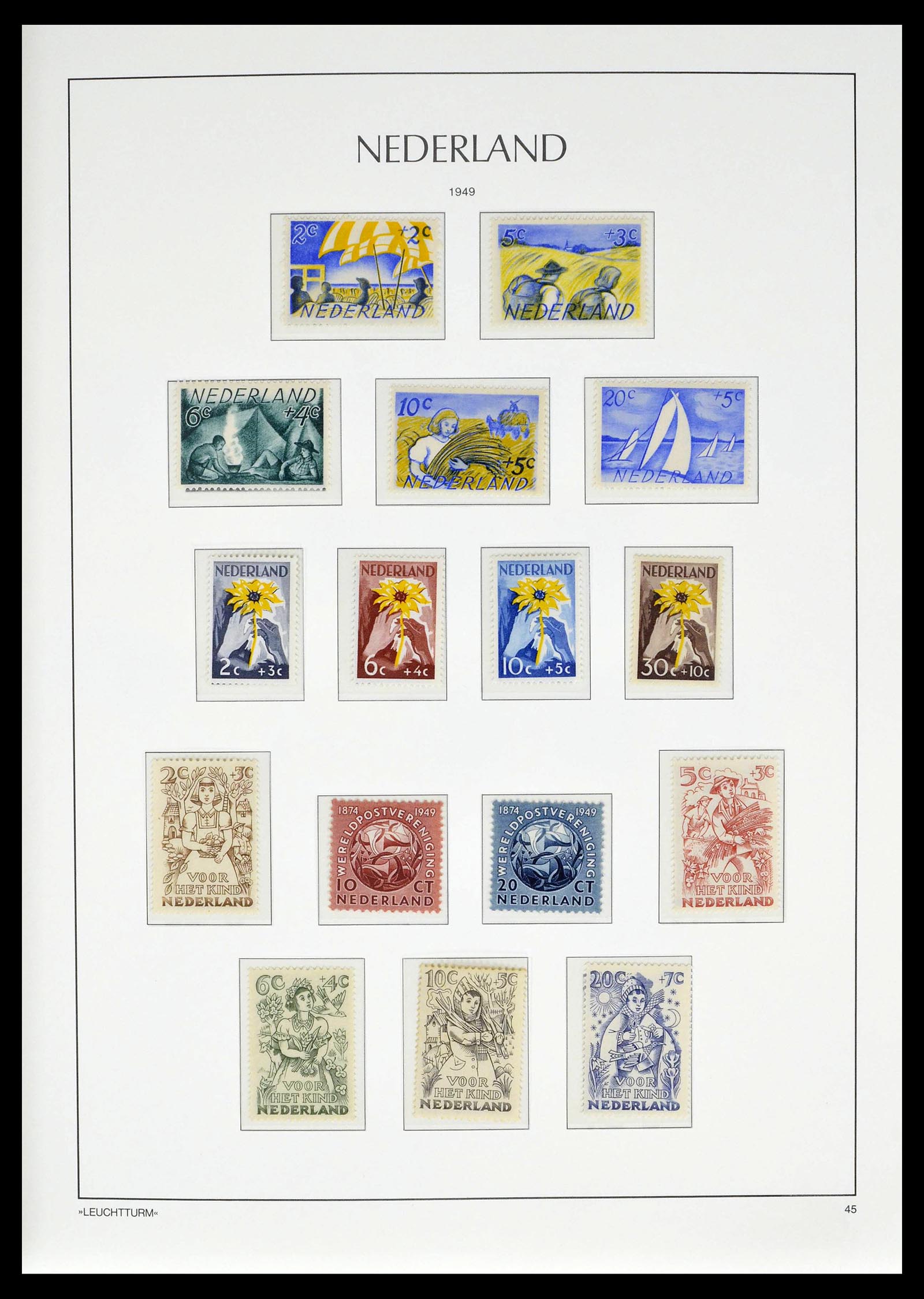 39135 0068 - Stamp collection 39135 Netherlands 1852-1969.