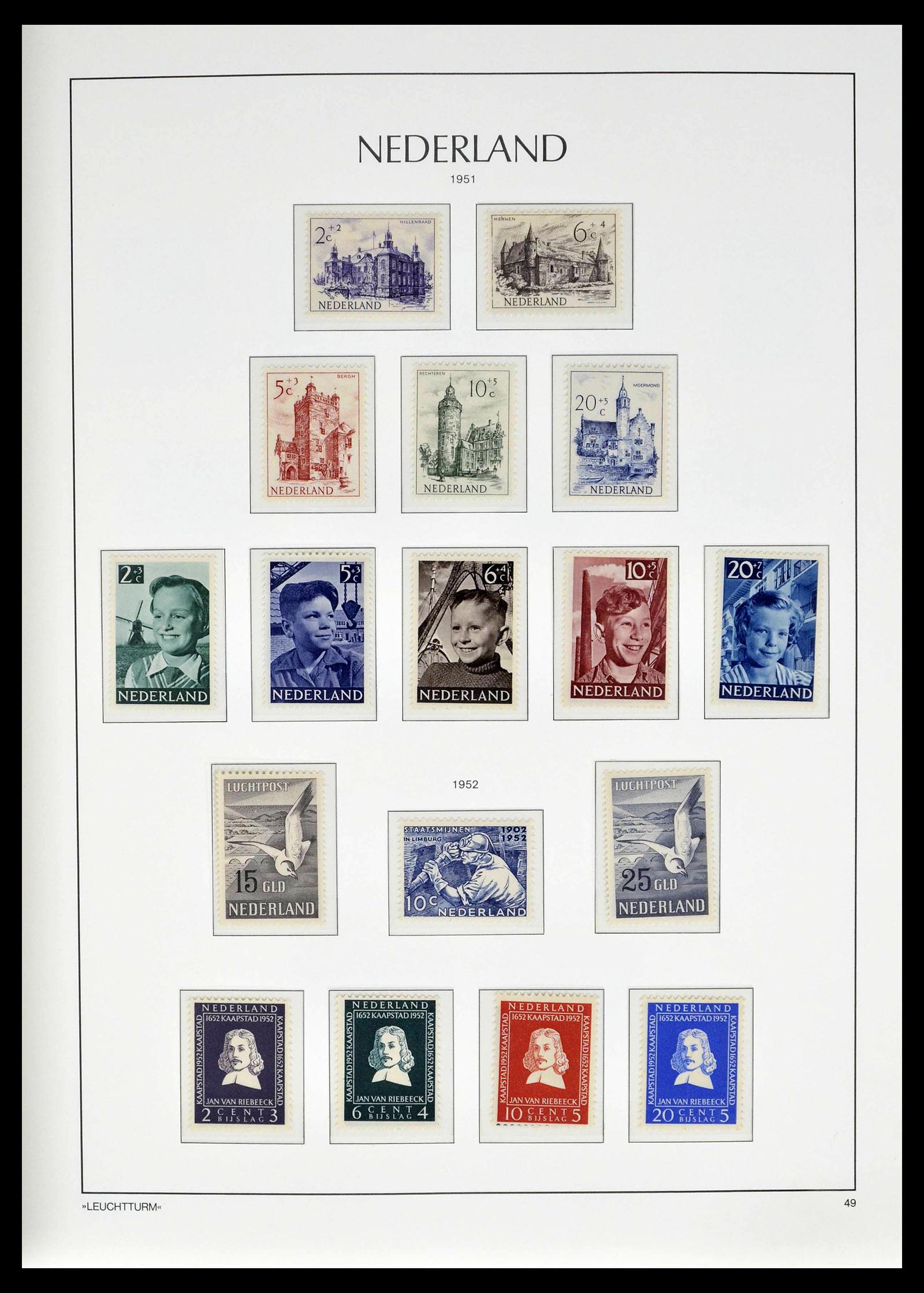39135 0073 - Stamp collection 39135 Netherlands 1852-1969.