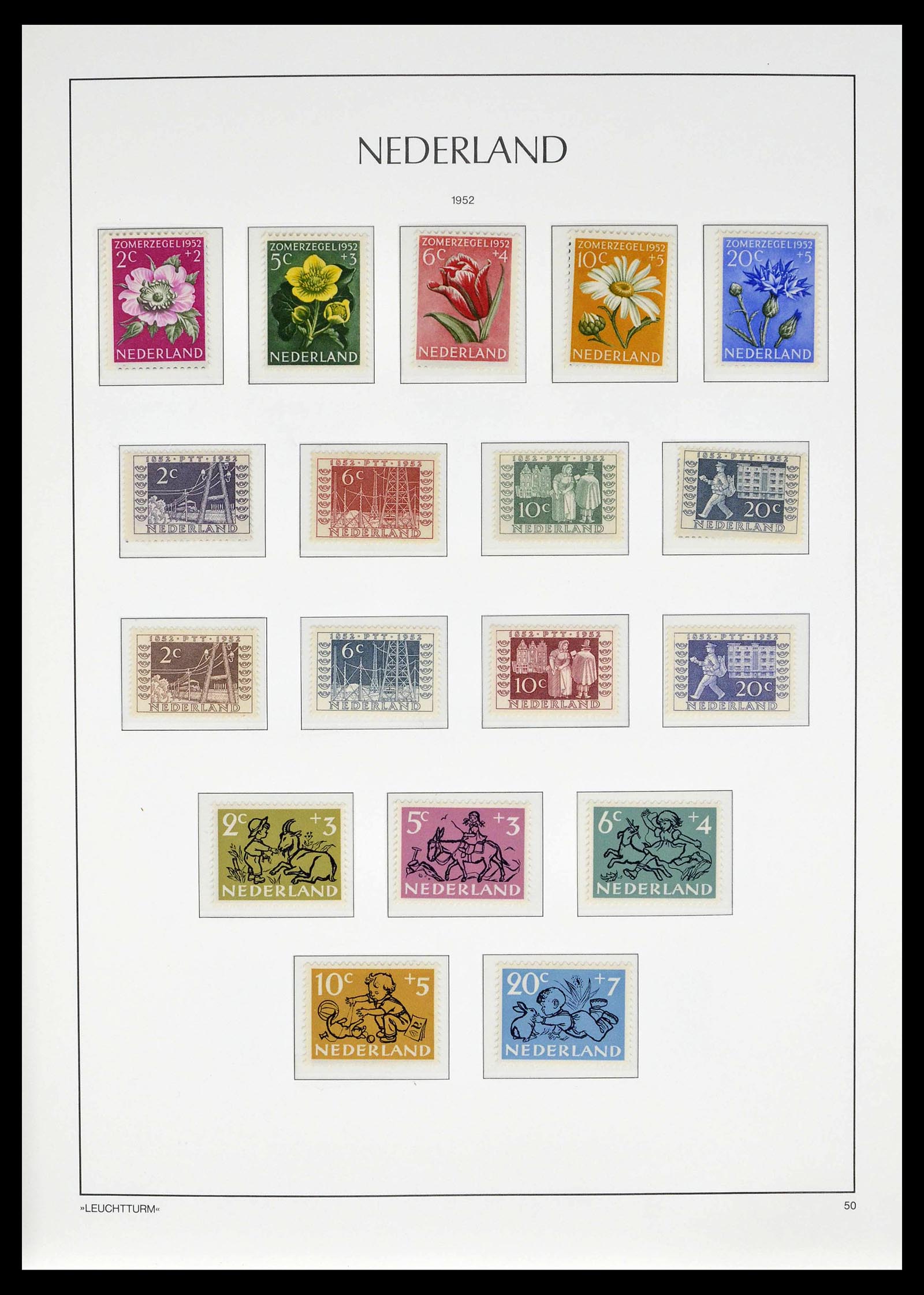 39135 0074 - Stamp collection 39135 Netherlands 1852-1969.
