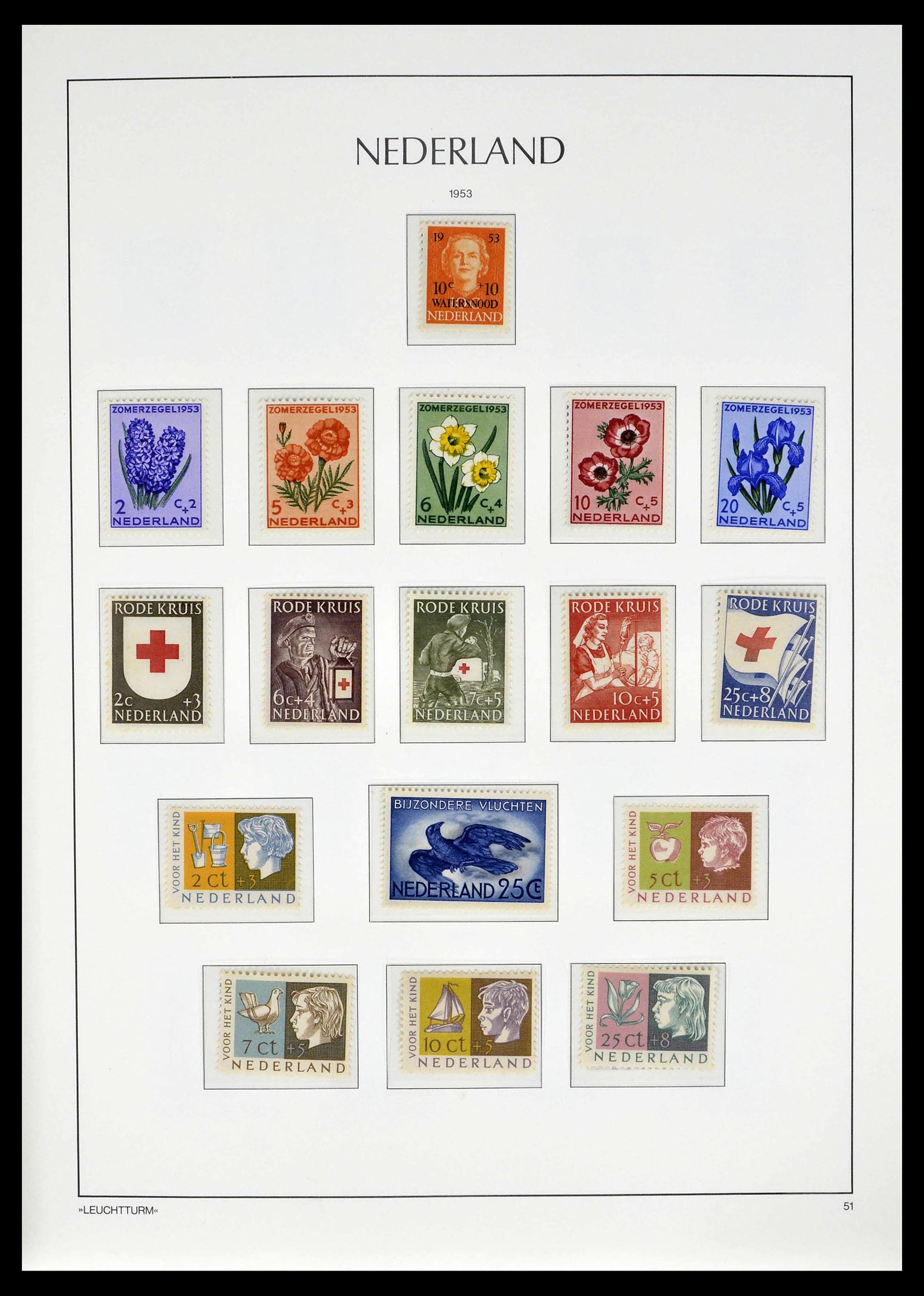 39135 0075 - Stamp collection 39135 Netherlands 1852-1969.