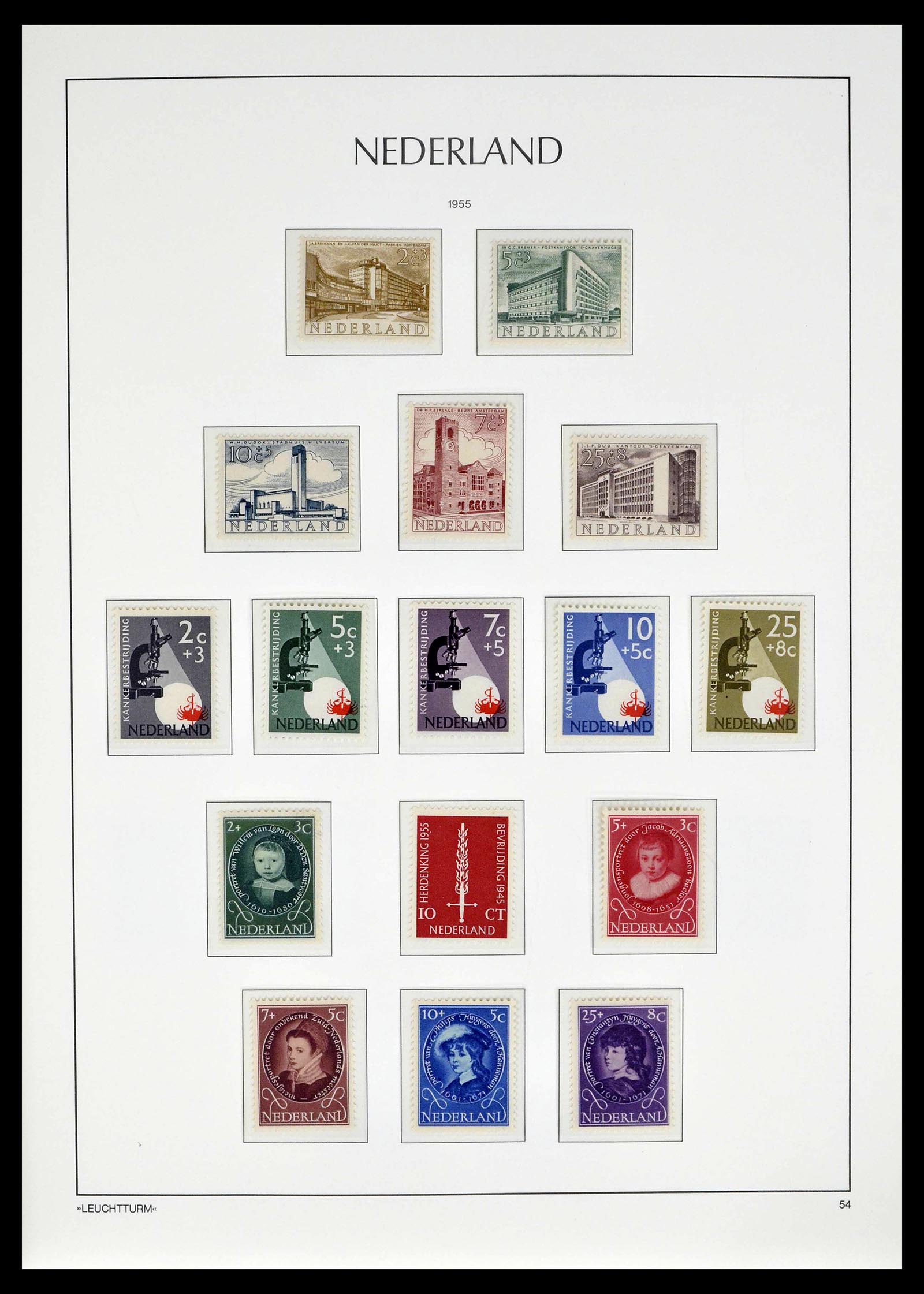 39135 0078 - Stamp collection 39135 Netherlands 1852-1969.