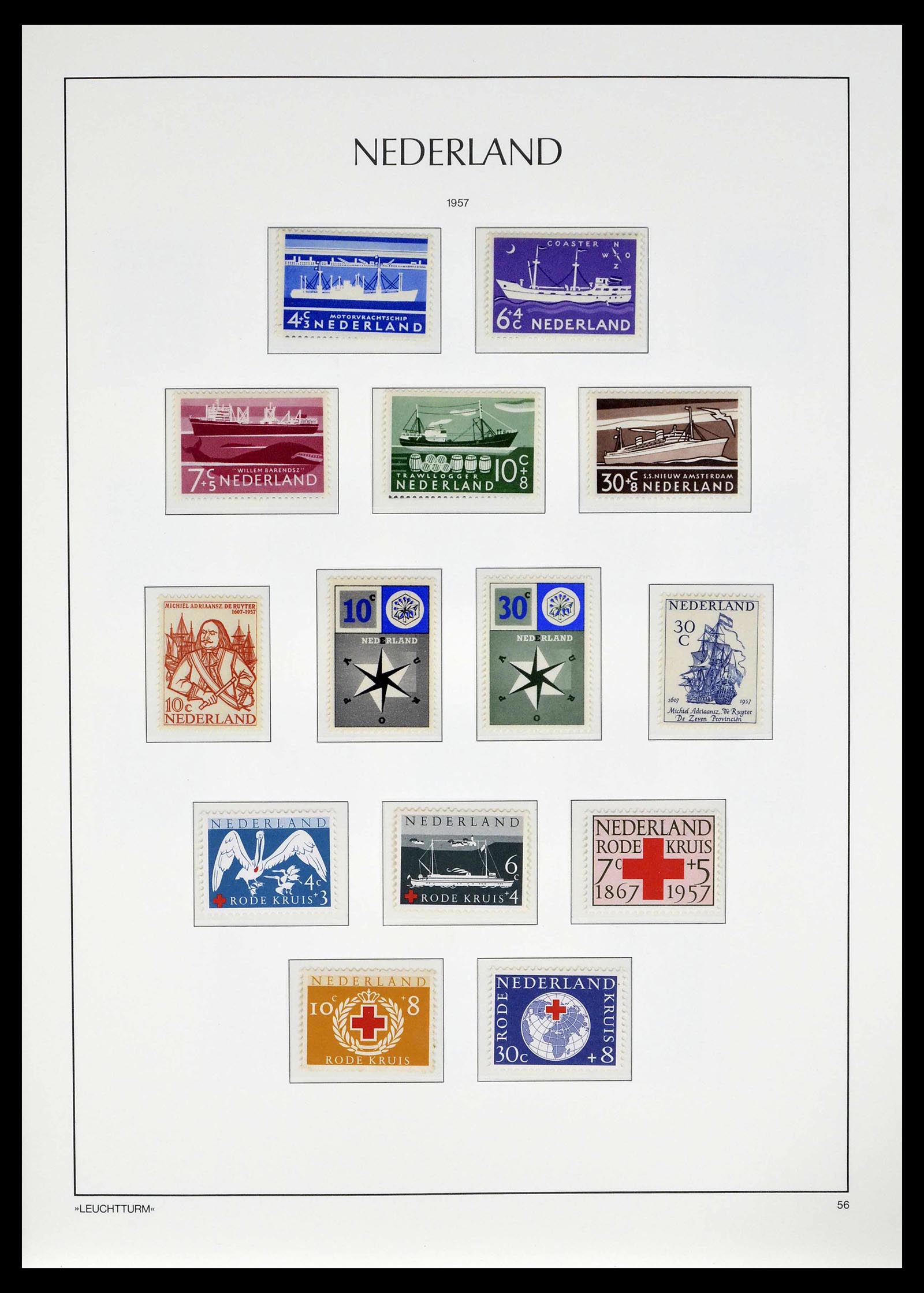 39135 0080 - Stamp collection 39135 Netherlands 1852-1969.