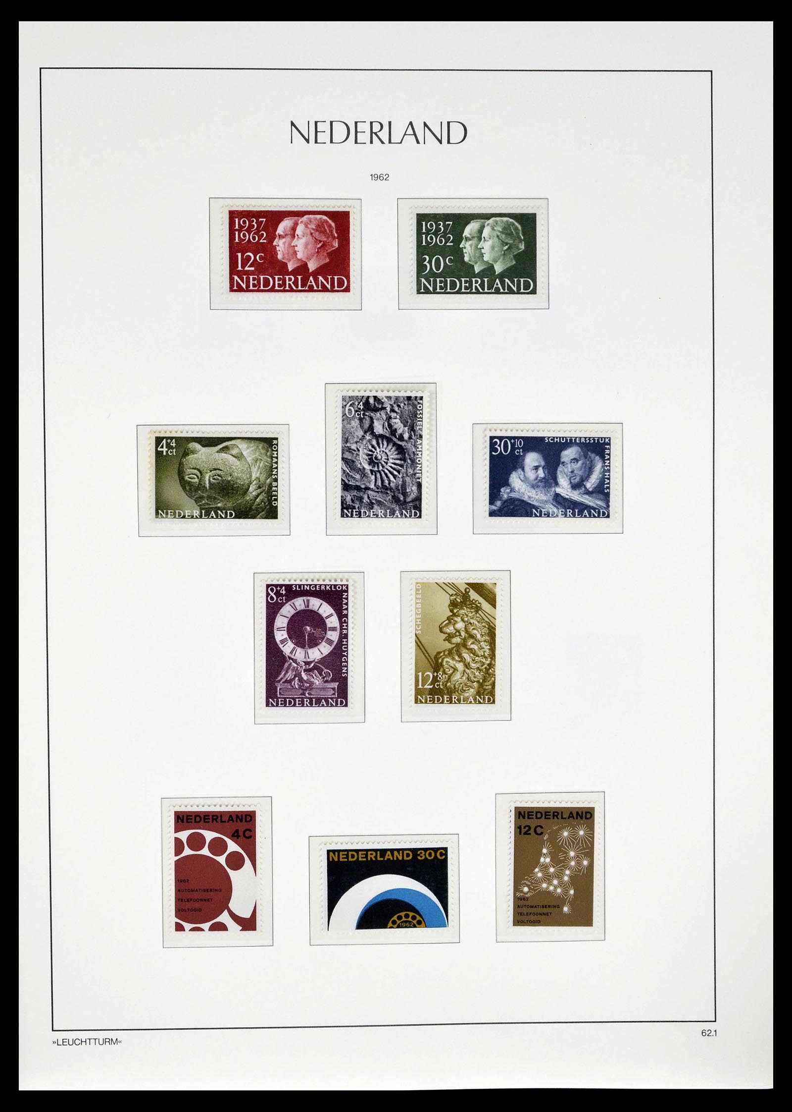 39135 0087 - Stamp collection 39135 Netherlands 1852-1969.