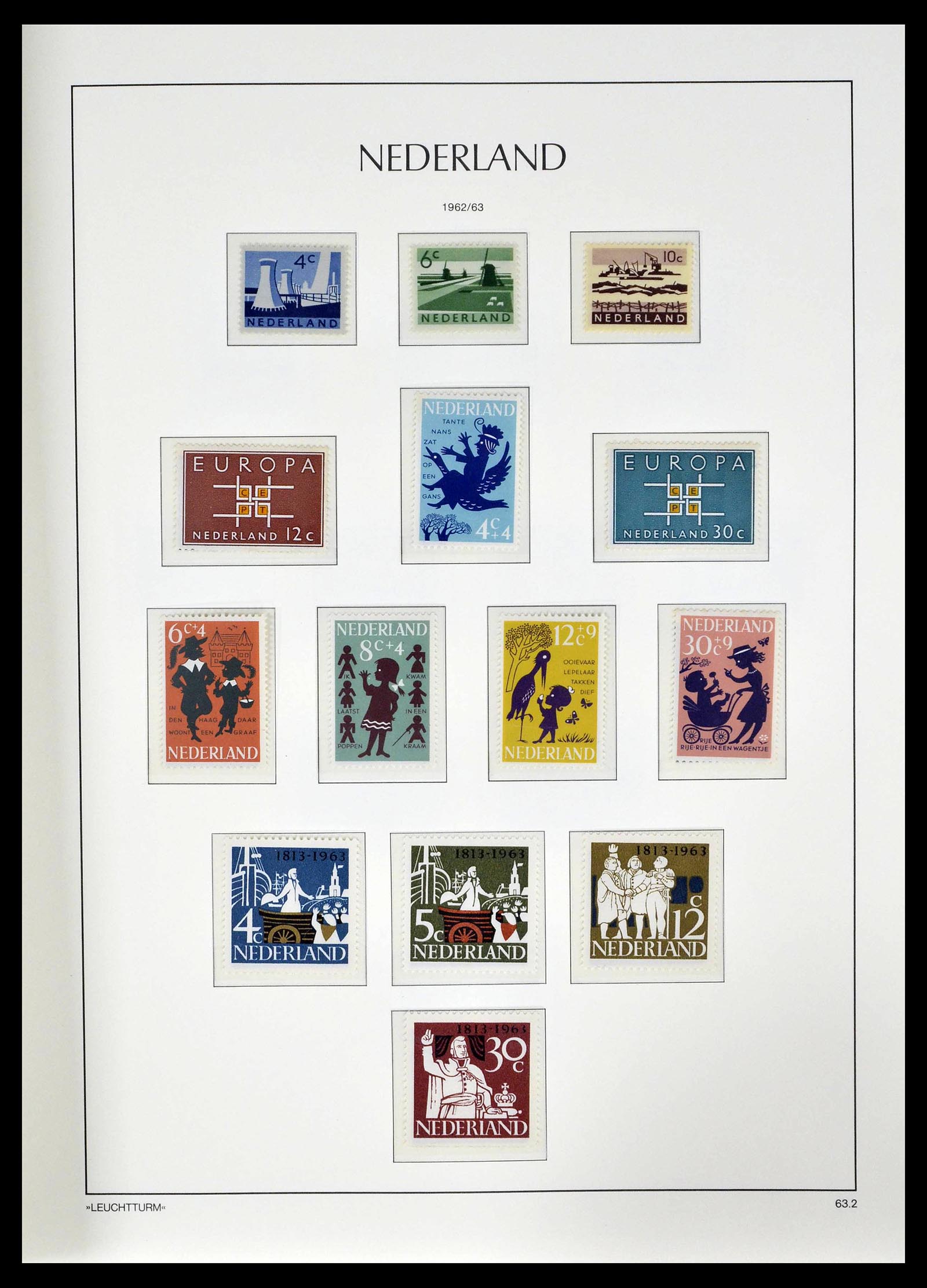 39135 0090 - Stamp collection 39135 Netherlands 1852-1969.
