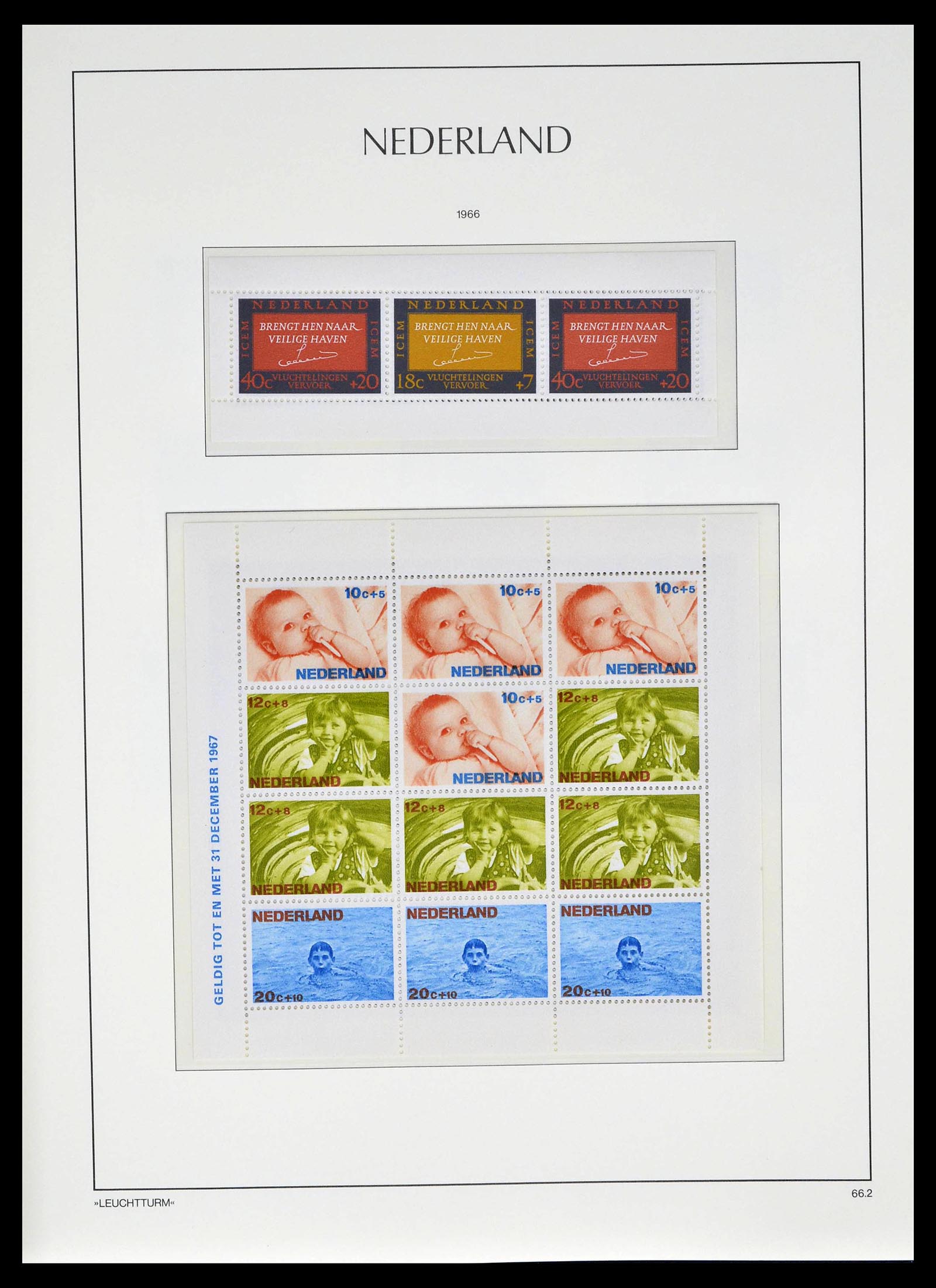 39135 0097 - Stamp collection 39135 Netherlands 1852-1969.