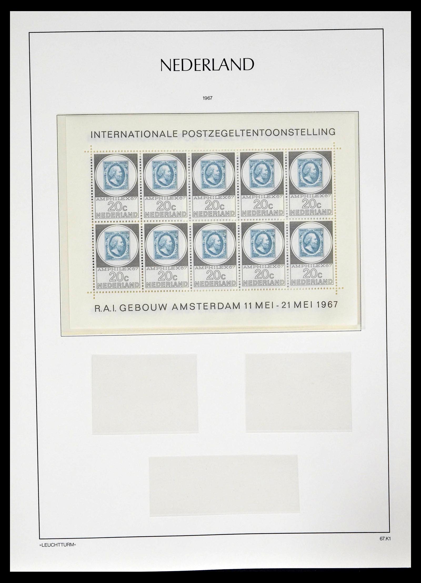 39135 0102 - Stamp collection 39135 Netherlands 1852-1969.