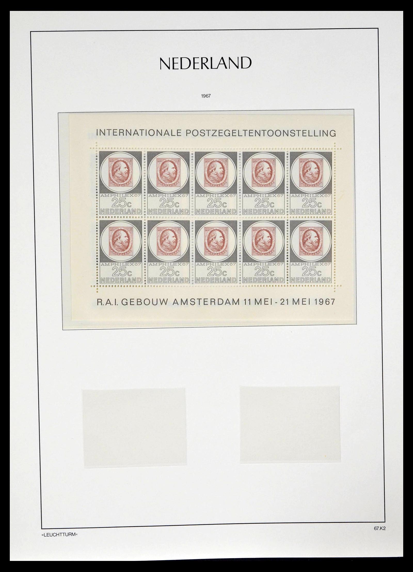 39135 0103 - Postzegelverzameling 39135 Nederland 1852-1969.