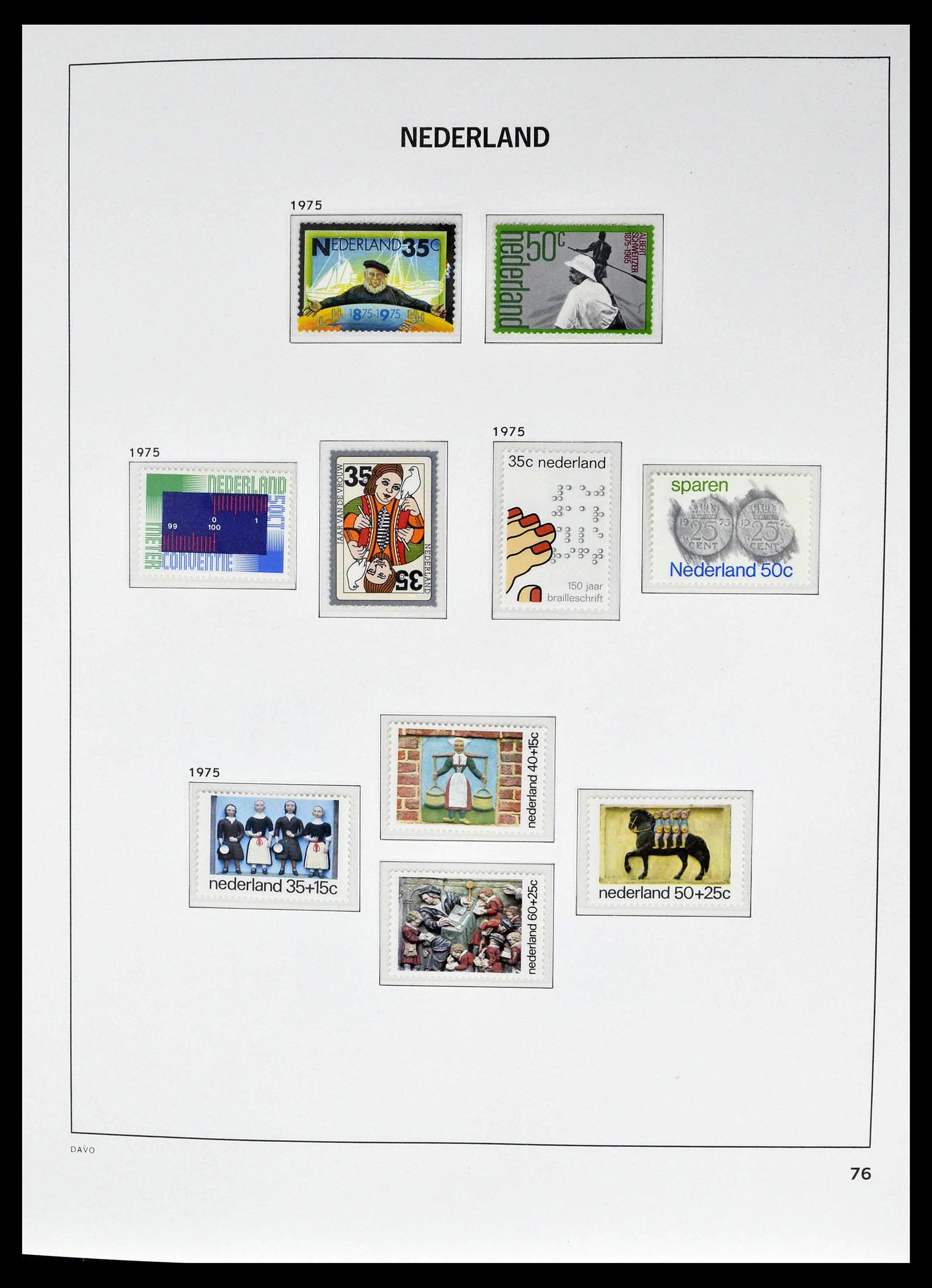 39136 0002 - Stamp collection 39136 Netherlands 1975-2020!