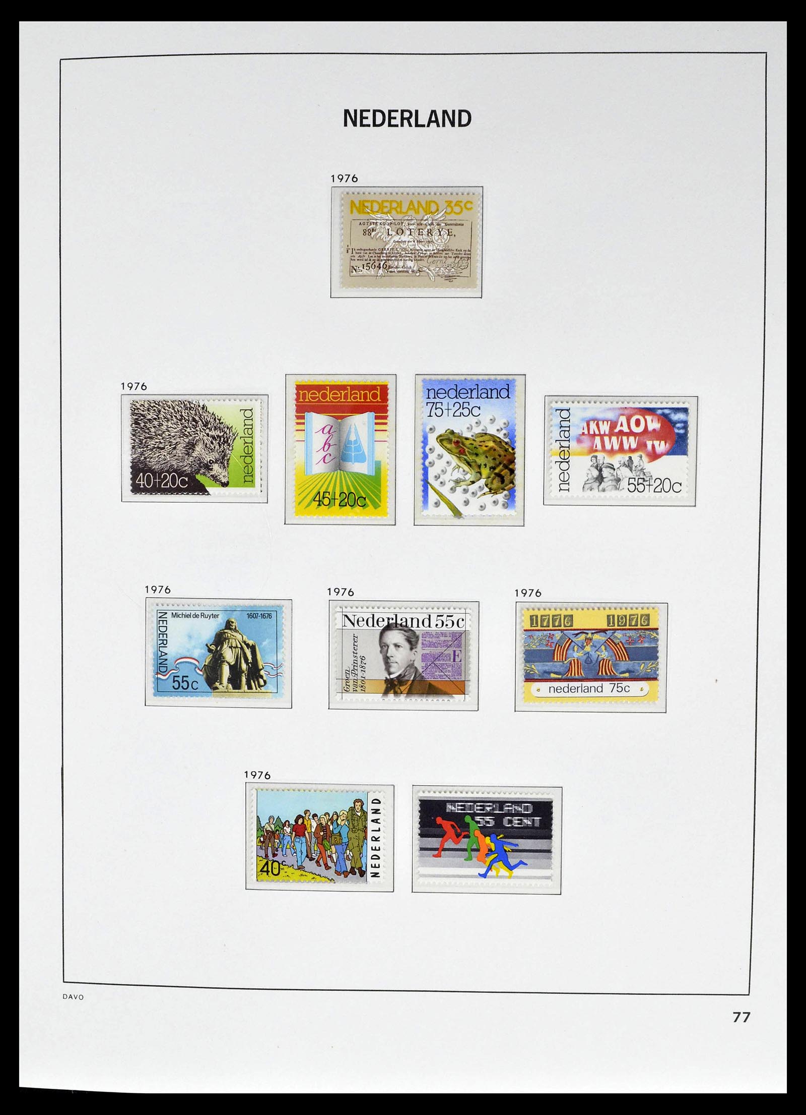 39136 0003 - Postzegelverzameling 39136 Nederland 1975-2020!