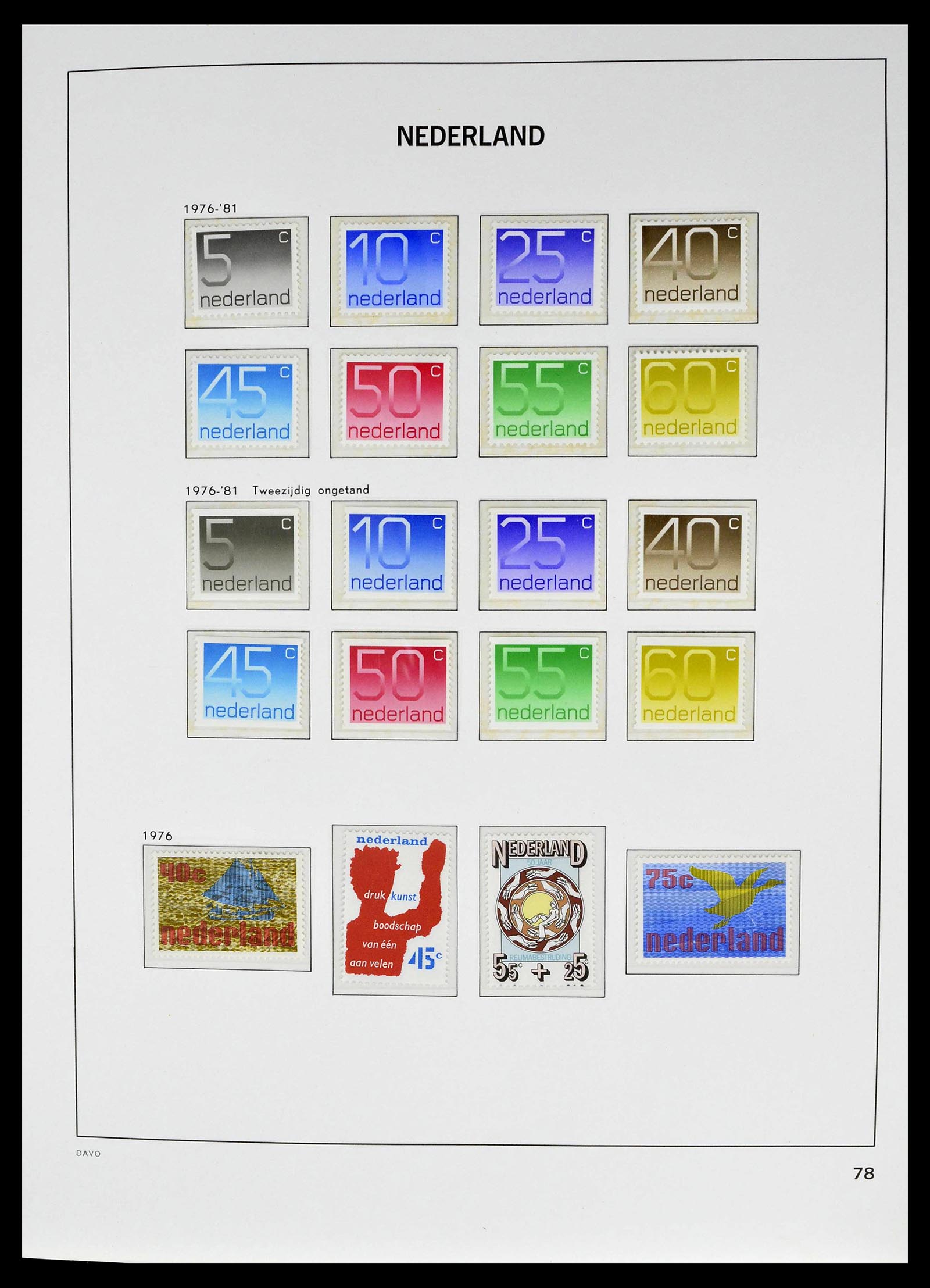 39136 0004 - Stamp collection 39136 Netherlands 1975-2020!