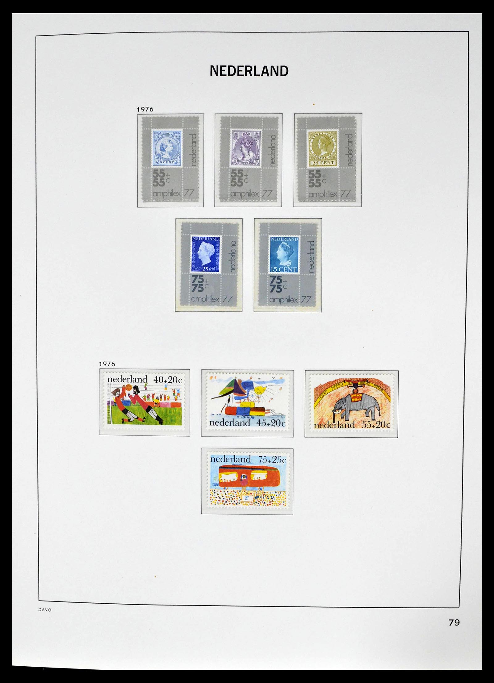 39136 0005 - Stamp collection 39136 Netherlands 1975-2020!