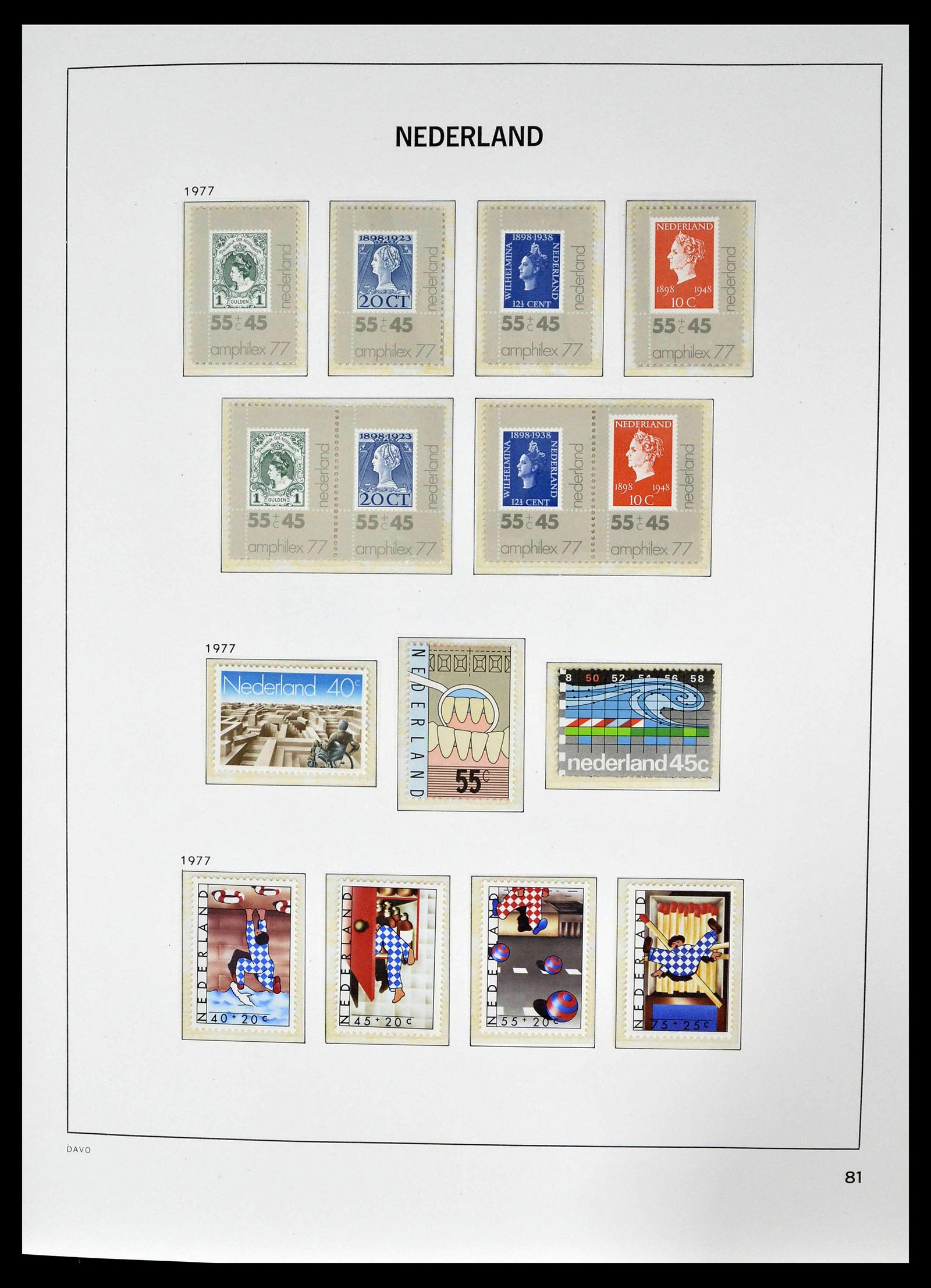 39136 0008 - Stamp collection 39136 Netherlands 1975-2020!
